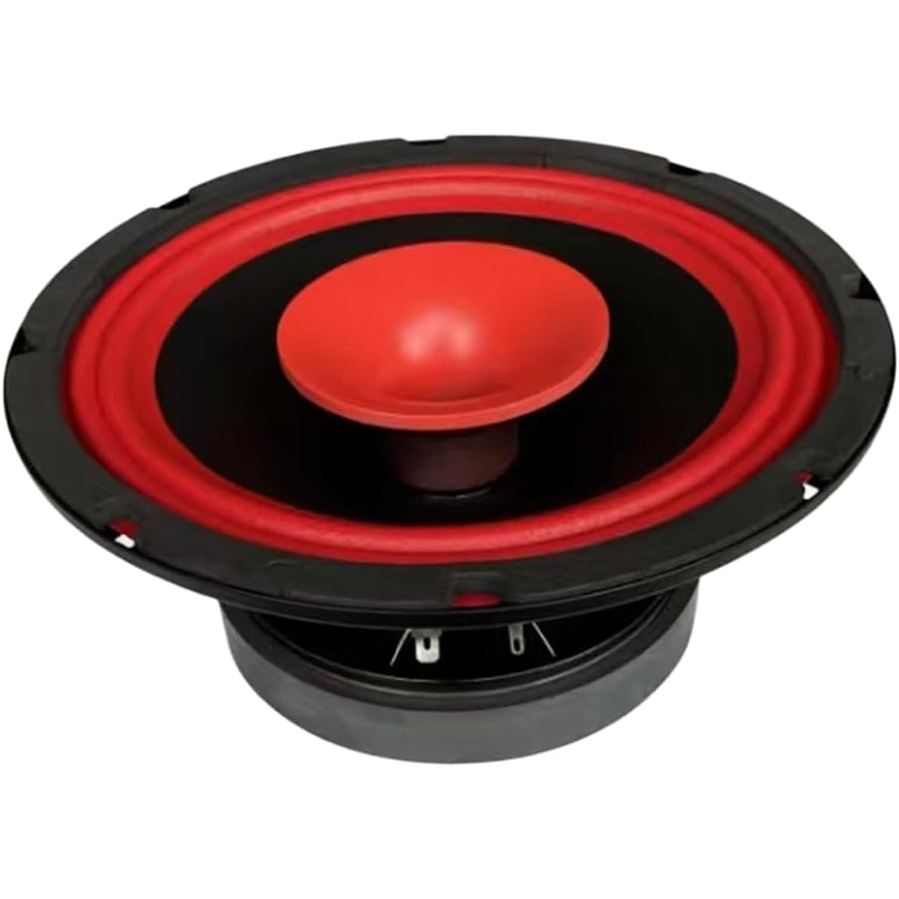 Cerwin Vega CVPX8 8-Inch 120W 2-Way Full Range Speaker with Horn Tweeter - Black/Red (Single Unit) - Perfect for Home Theater, DJ Setup, and Live Sound Reinforcement