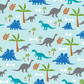 Dinosaur Light Blue