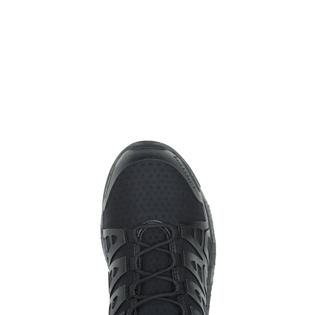 Rev Vent UltraSpring™ DuraShocks® Mid CarbonMax® Work Boots for Men - Black Steel Toe Safety Shoes for Construction, Warehouse & Outdoor Work