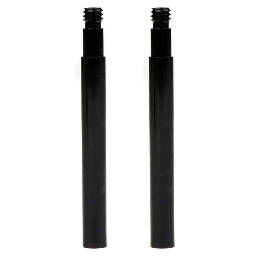 Biowlucn 2Pcs 60mm Aluminum Alloy Bicycle Presta Valve Extender - MTB & Fixed Gear Bike Parts for French Valves (5 Colors) | Perfect for Road Bikes, Mountain Bikes & Cycling Accessories