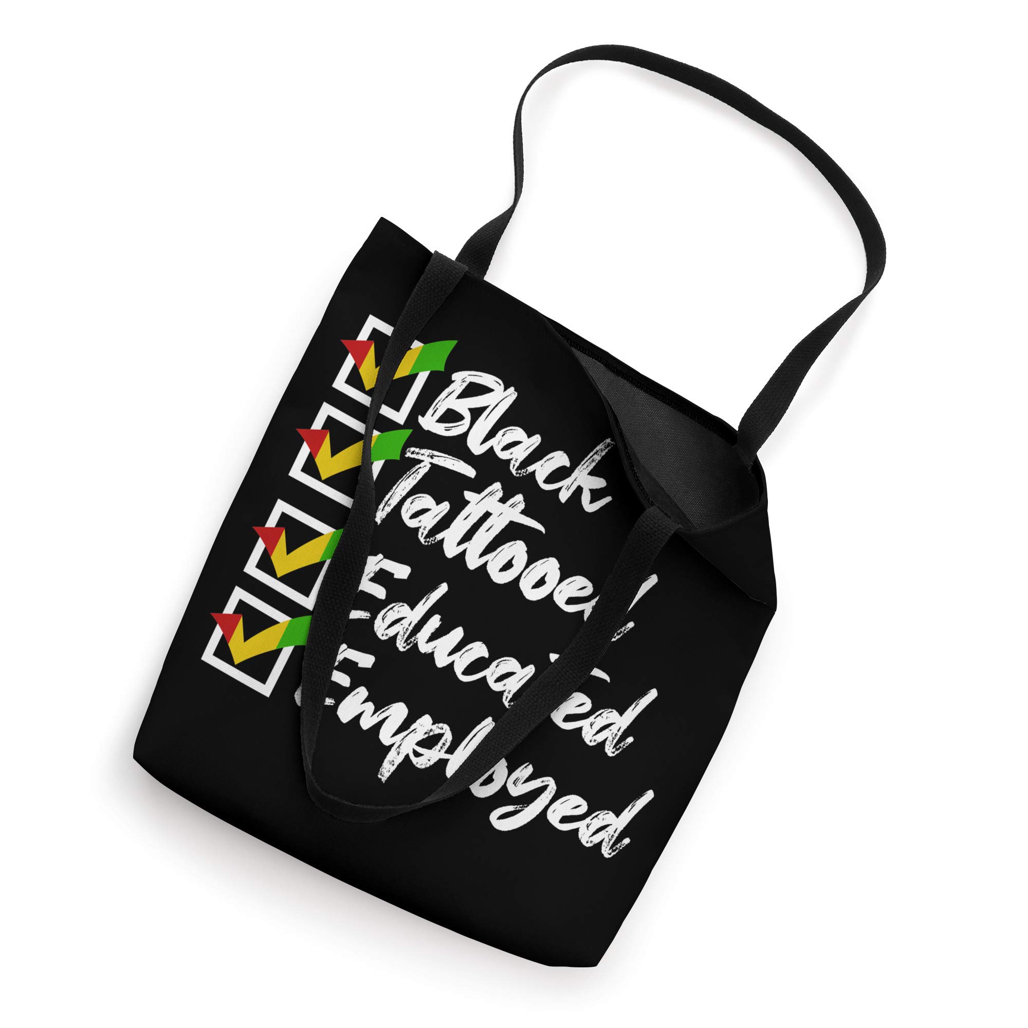 Black Lives Matter Melanin African Gift Tote Bag - Stylish & Durable Reusable Shopping Bag for Activism, College, Work & Everyday Use