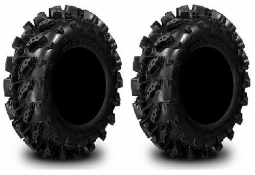 Interco Swamp Lite 22x11-9 6-Ply ATV Tires - Pair of 2 for Off-Road, Mud, and Trail Riding - Heavy-Duty All-Terrain Tires for ATVs and UTVs