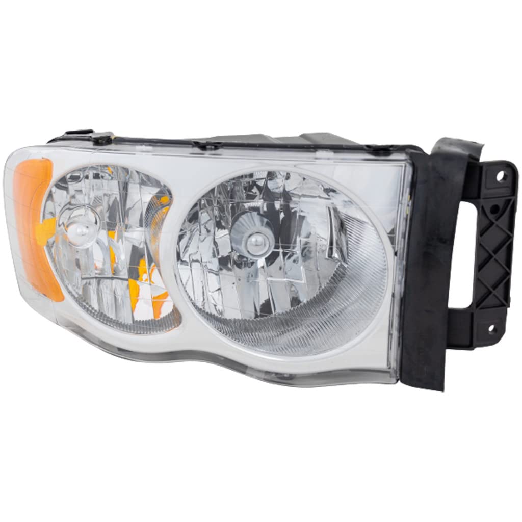 2004-2005 Dodge Ram 1500 Passenger Side Headlight Assembly with Bulbs - CAPA Certified (CH2503161) | CarLights360 | Perfect for Night Driving & Off-Road Adventures