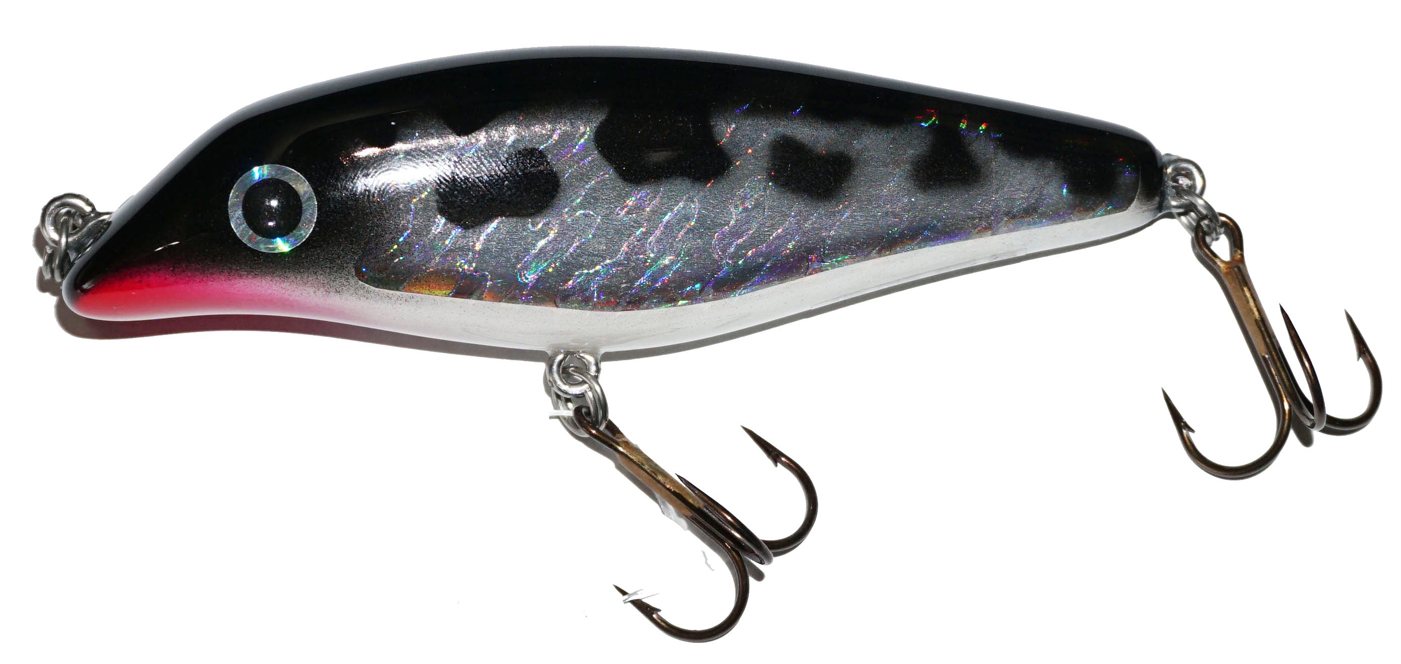 Big Fork Flash Sand Cat 4.5 Jerkbait Fishing Lure - Topwater Bass Fishing Bait for Freshwater & Saltwater - Perfect for Casting, Trolling and Jigging