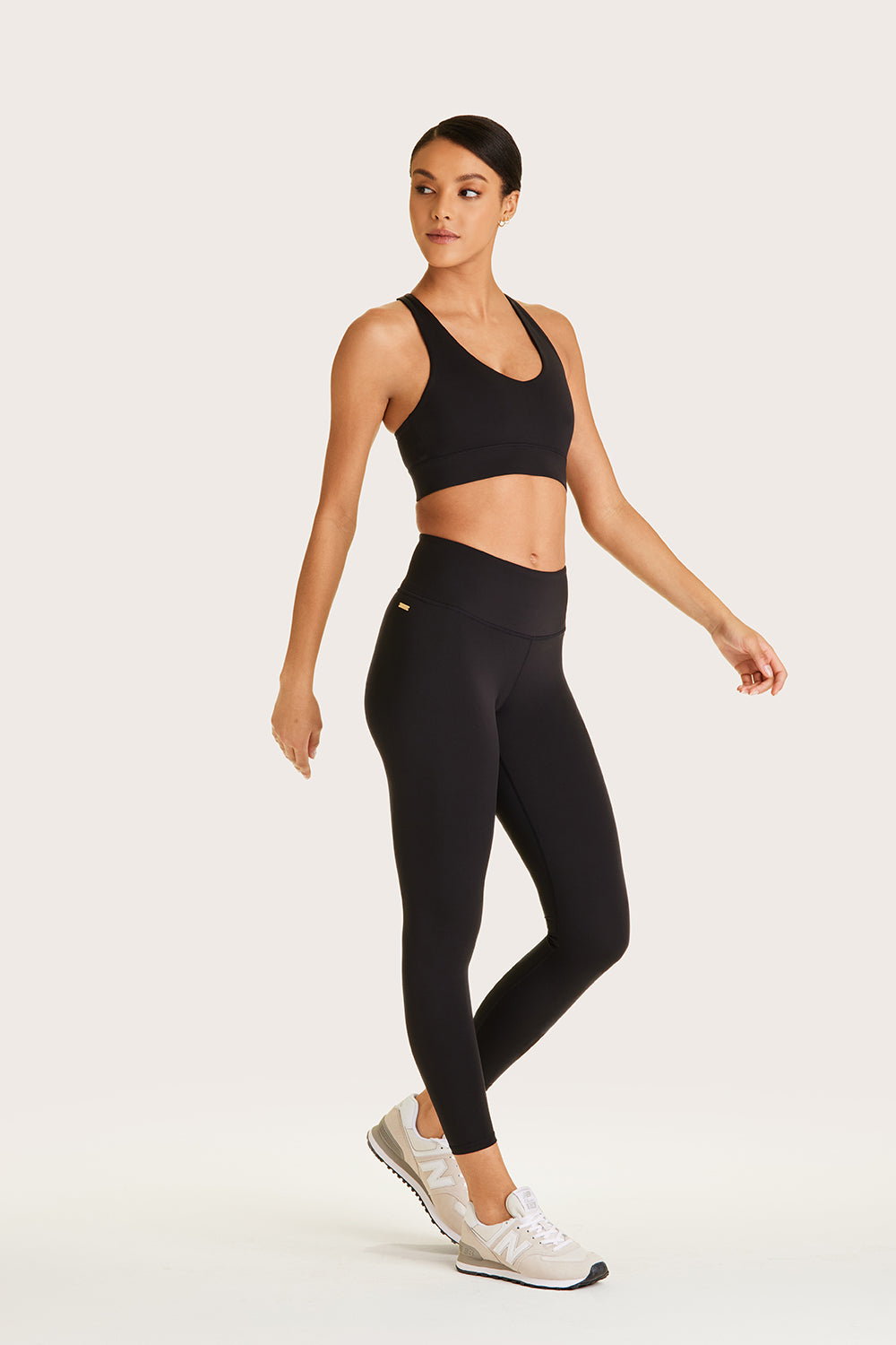 Serene Bra Black - Wireless Comfort Bra for Women, Seamless Support, Soft Breathable Fabric - Perfect for Yoga, Workout & Everyday Wear