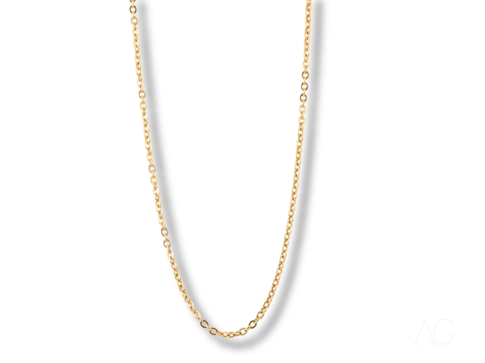 18K Gold Chain Necklace for Women - Dainty & Elegant Jewelry Gift for Her - Perfect for Everyday Wear, Date Nights & Special Occasions