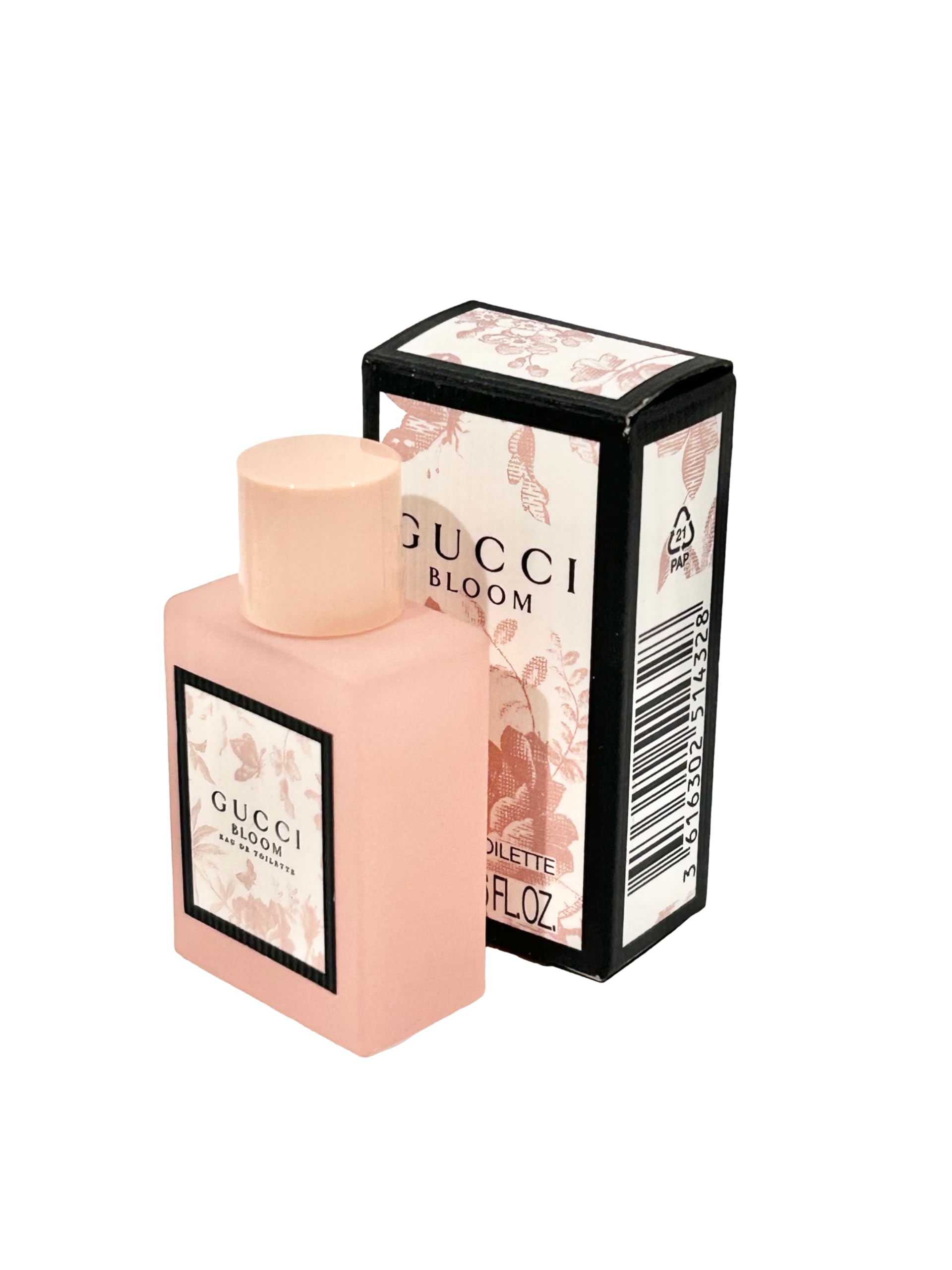 Gucci Bloom Mini Eau de Toilette for Women - Travel Size Perfume (5ml/0.16oz) - Floral Scent for Everyday Wear, Date Nights & Gifts