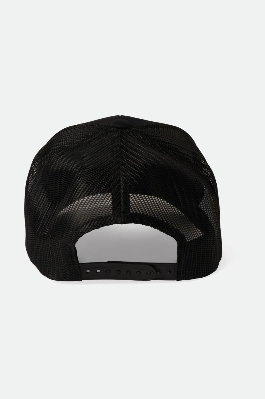 Regal Netplus Trucker Hat - Black/Black | Adjustable Mesh Back Cap for Men & Women | Perfect for Outdoor Activities, Sports & Casual Wear