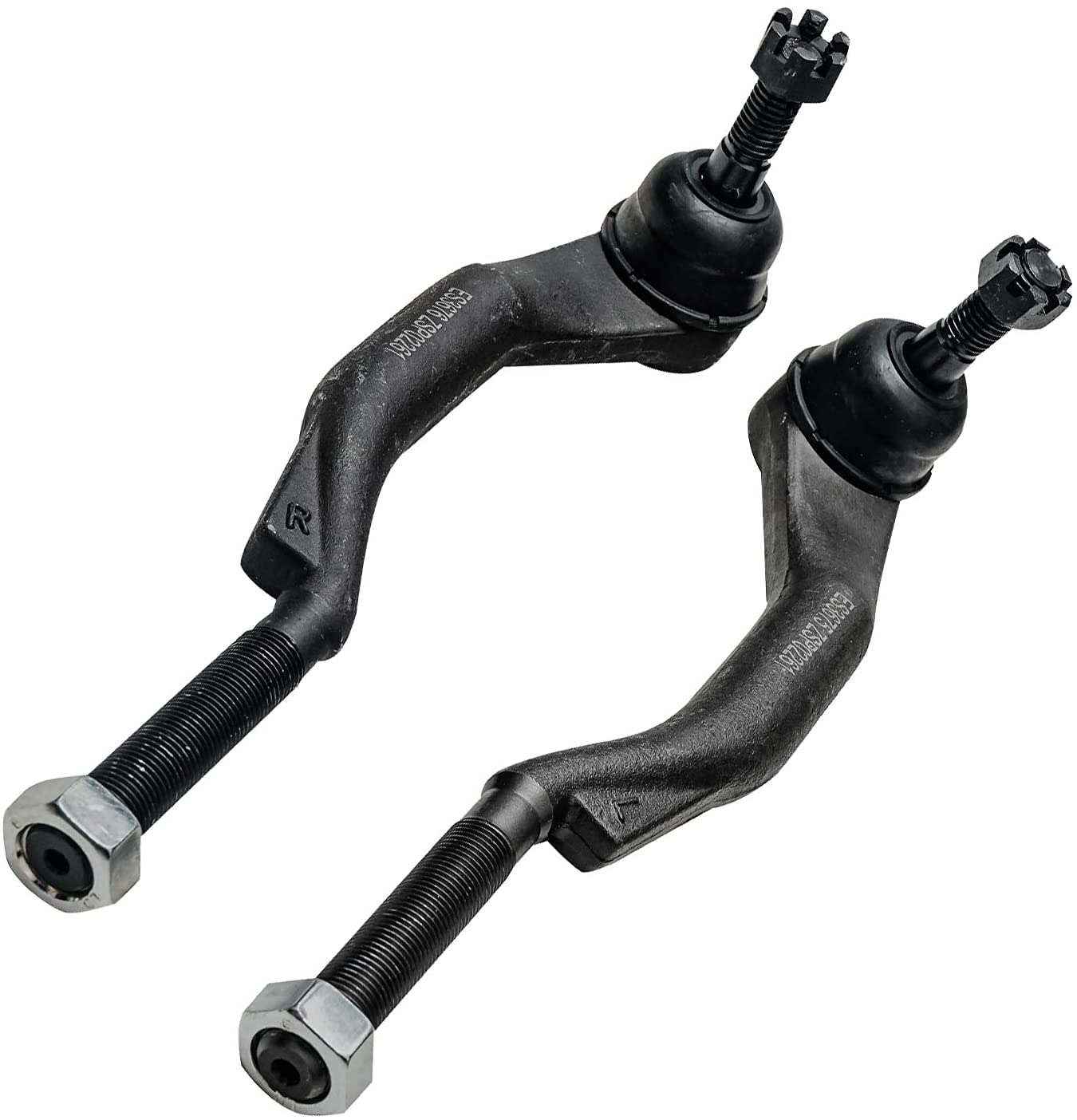 Detroit Axle Front Wheel Bearing Hubs & Tie Rods Kit for 2002-2009 Chevy Trailblazer GMC Envoy - 2 Wheel Bearing Hub Assemblies & 2 Outer Tie Rods Replacement - Perfect for Off-Roading, Daily Commuting & Suspension Repair