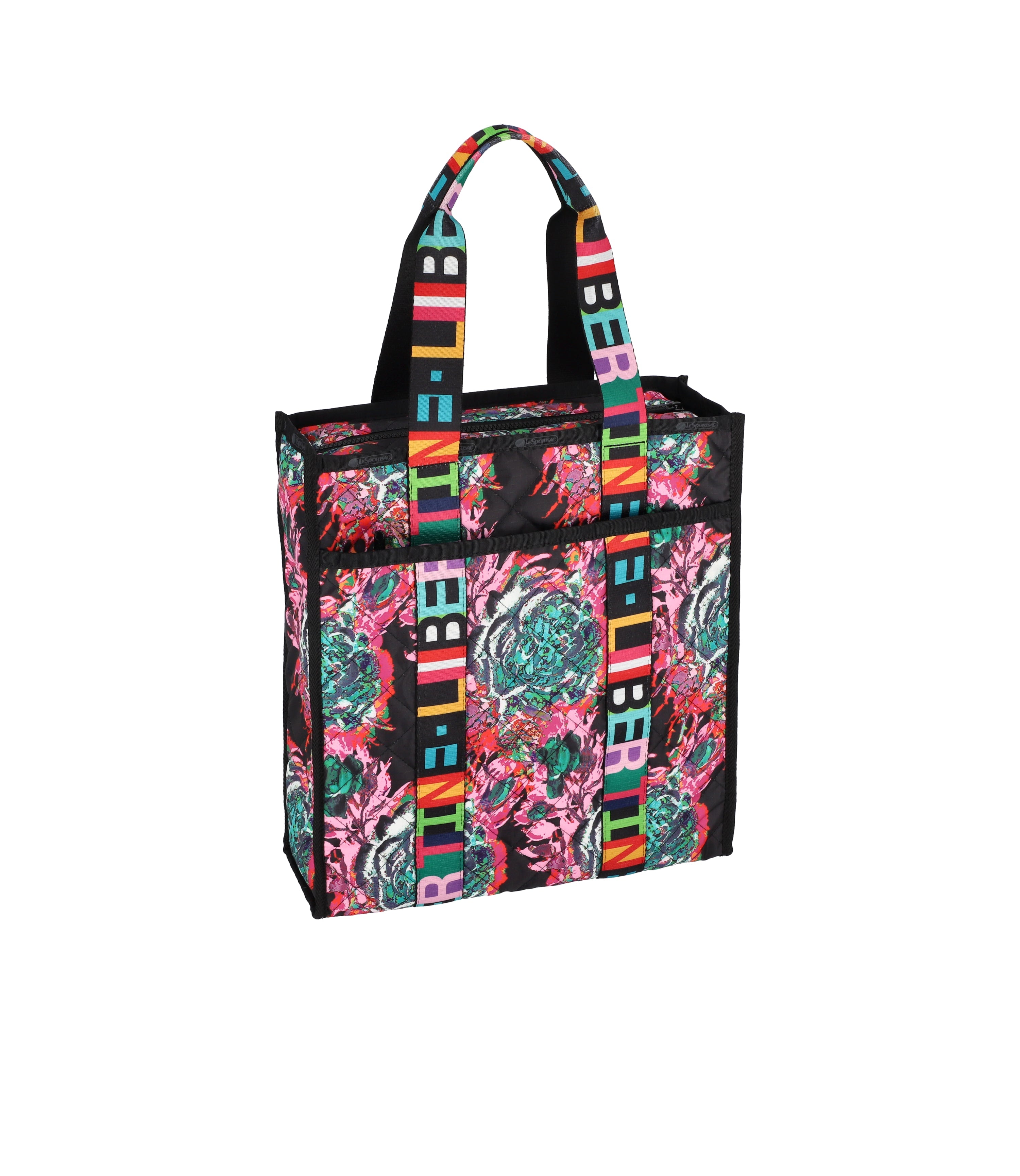Stylish Large Web Book Tote Bag - Durable Canvas Tote for Books, Groceries & Beach - Perfect for Work, School & Shopping