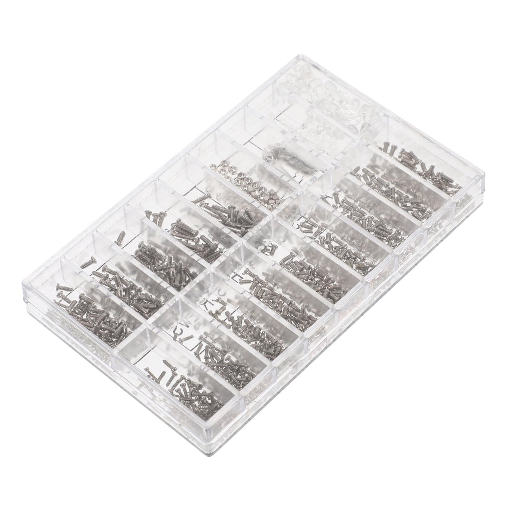 SOLUSTRE 1 Set Glasses Repair Kit - Includes Screws, Nose Pads, Sunglass Accessories & Metal Repair Tools - Perfect for Fixing Broken Eyeglass Frames, Adjusting Nose Pads & Sunglass Maintenance at Home or On-the-Go