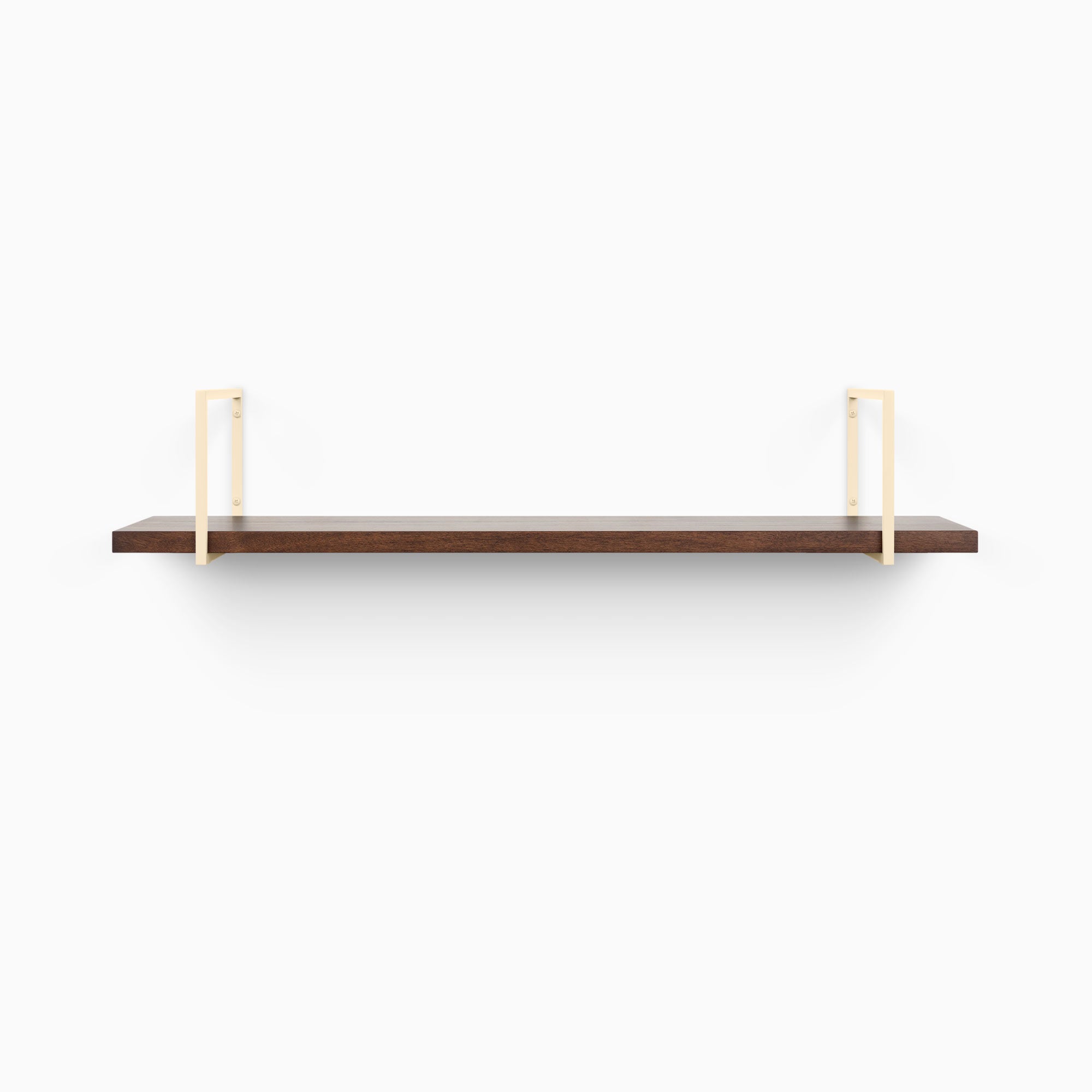 Bart Espresso Wall Shelf - Rustic Wooden Coffee Bar Shelf for Kitchen & Dining Room - Perfect for Organizing Mugs, Spices & Decor