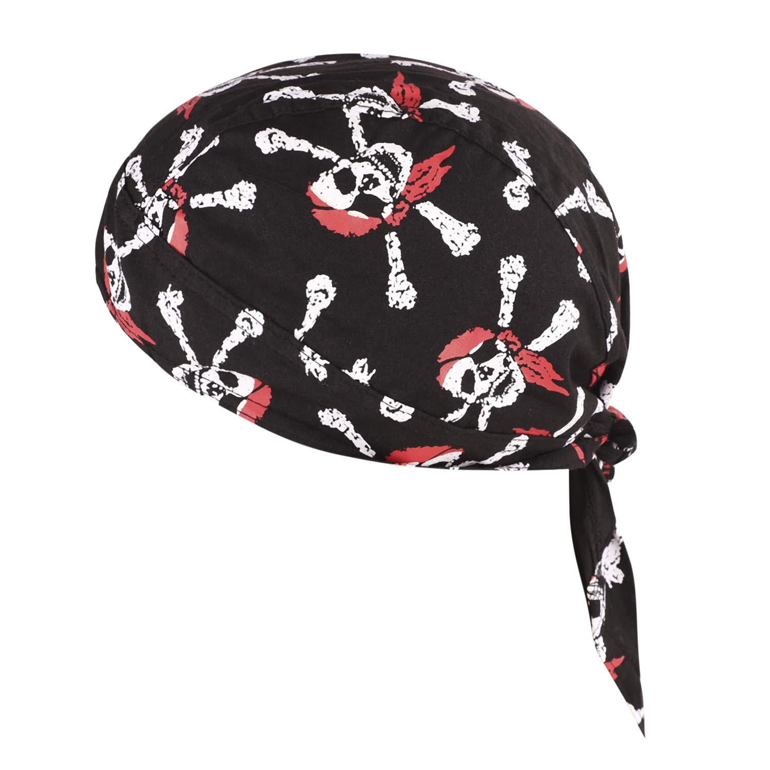 Cycling Skull Cap - UV Protection Headband for Running, Cycling & Outdoor Sports - Moisture Wicking Sun Hat for Men & Women - Perfect for Halloween Pirate Costume & Active Lifestyle