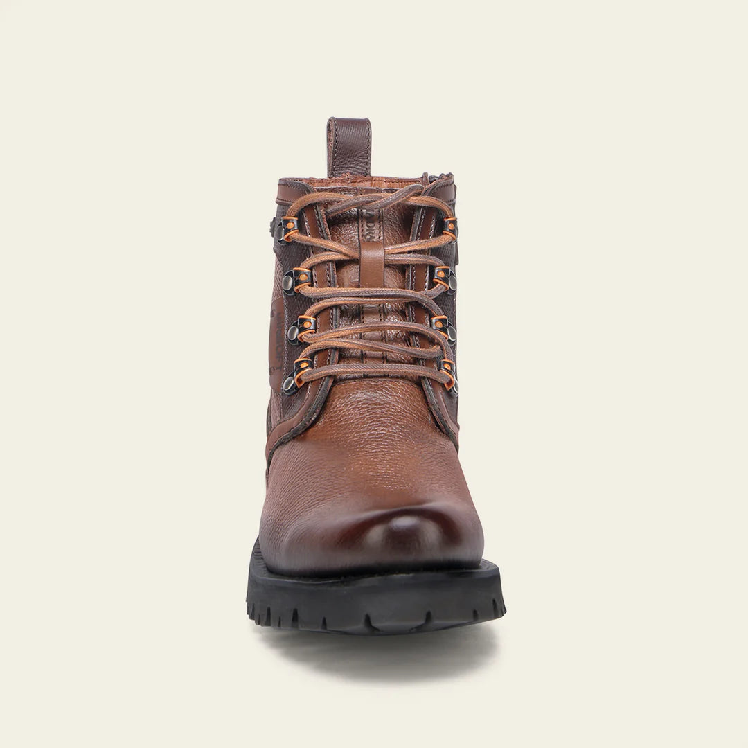 Men's 4D25VE Cuadra Honey Dress Casual Deer Leather Zip Ankle Boots - Stylish & Comfortable for Everyday Wear, Outdoor Adventures & Date Nights