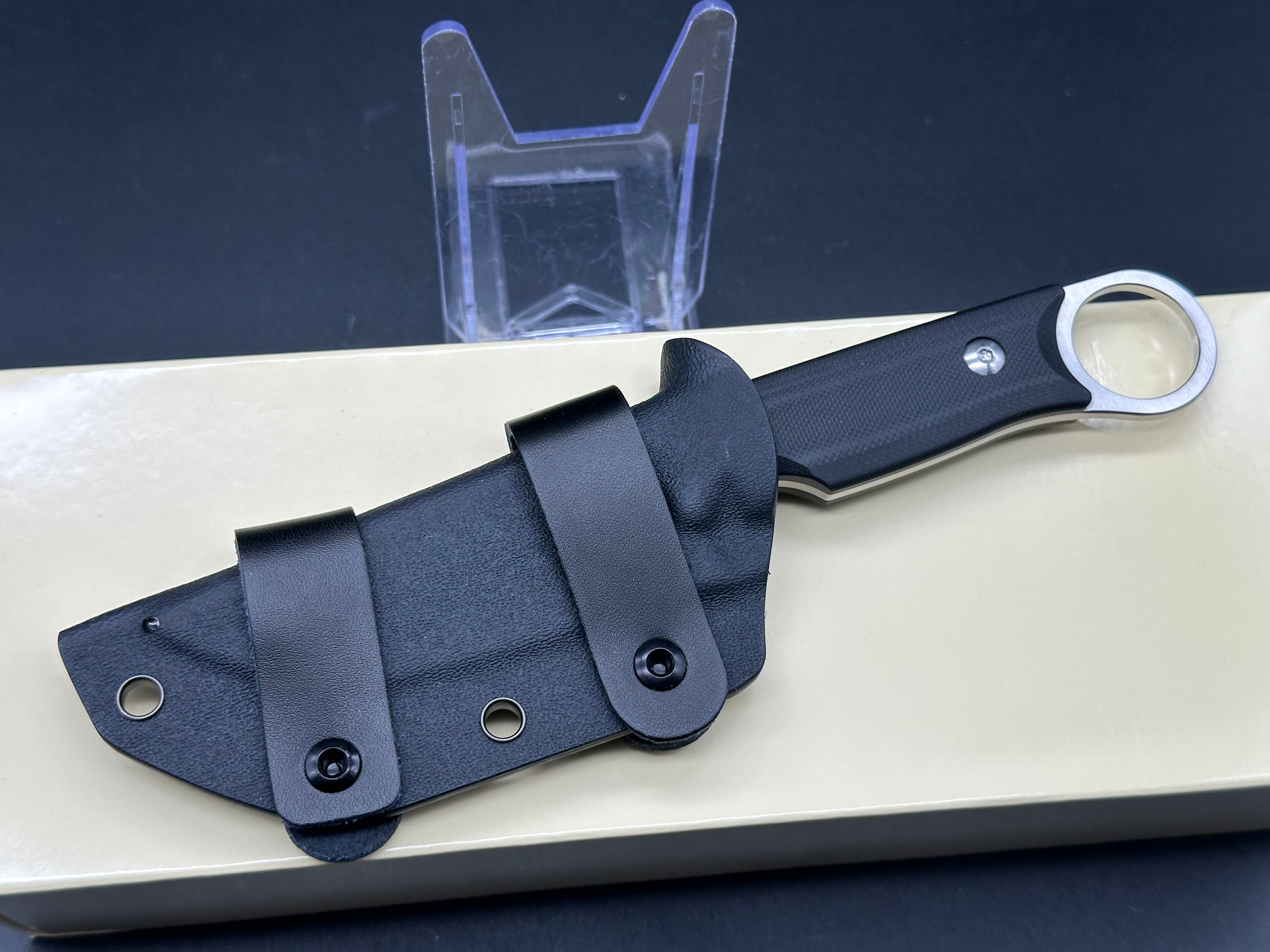 Kizer Cabox Fixed Blade Knife - 3.4