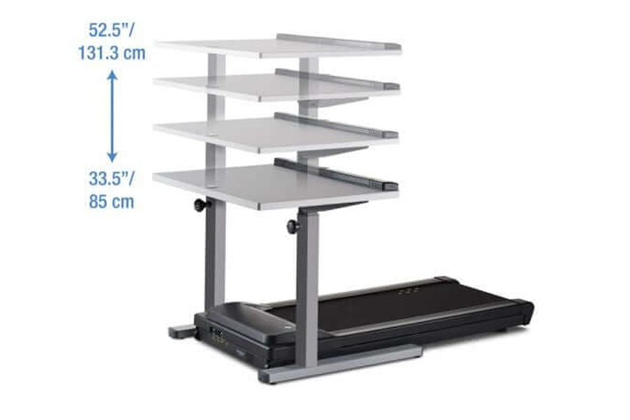 LifeSpan TR1200 Classic Treadmill Desk - Walking Workstation for Home & Office | Compact Under Desk Treadmill with Quiet Motor | Perfect for Work from Home, Fitness & Productivity