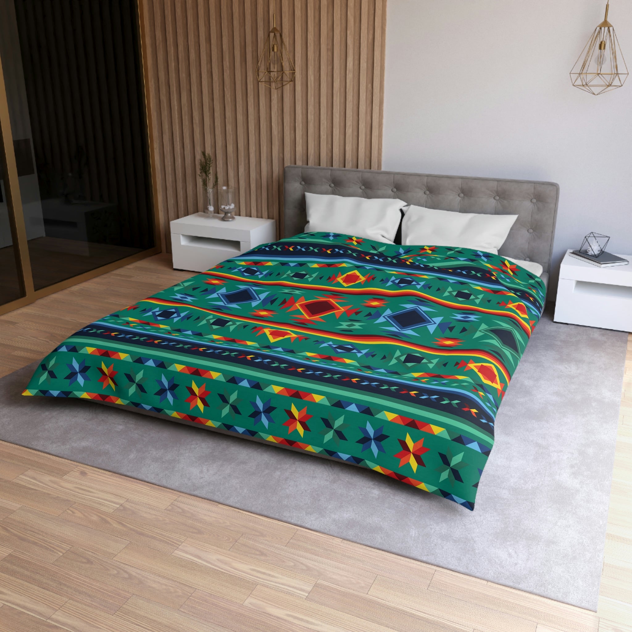 Premium Queen & King Size Duvet Cover Set - Soft Bedding Comforter Cover for Bedroom Decor - Perfect for Master Bedroom, Guest Room & Airbnb Stays