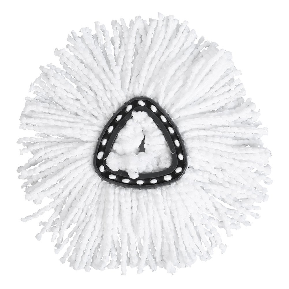 Microfiber Triangle Mop Replacement Head - Super Absorbent & Washable Floor Cleaning Pads for Hardwood, Tile & Laminate Floors - Perfect for Kitchen, Bathroom & Home Cleaning