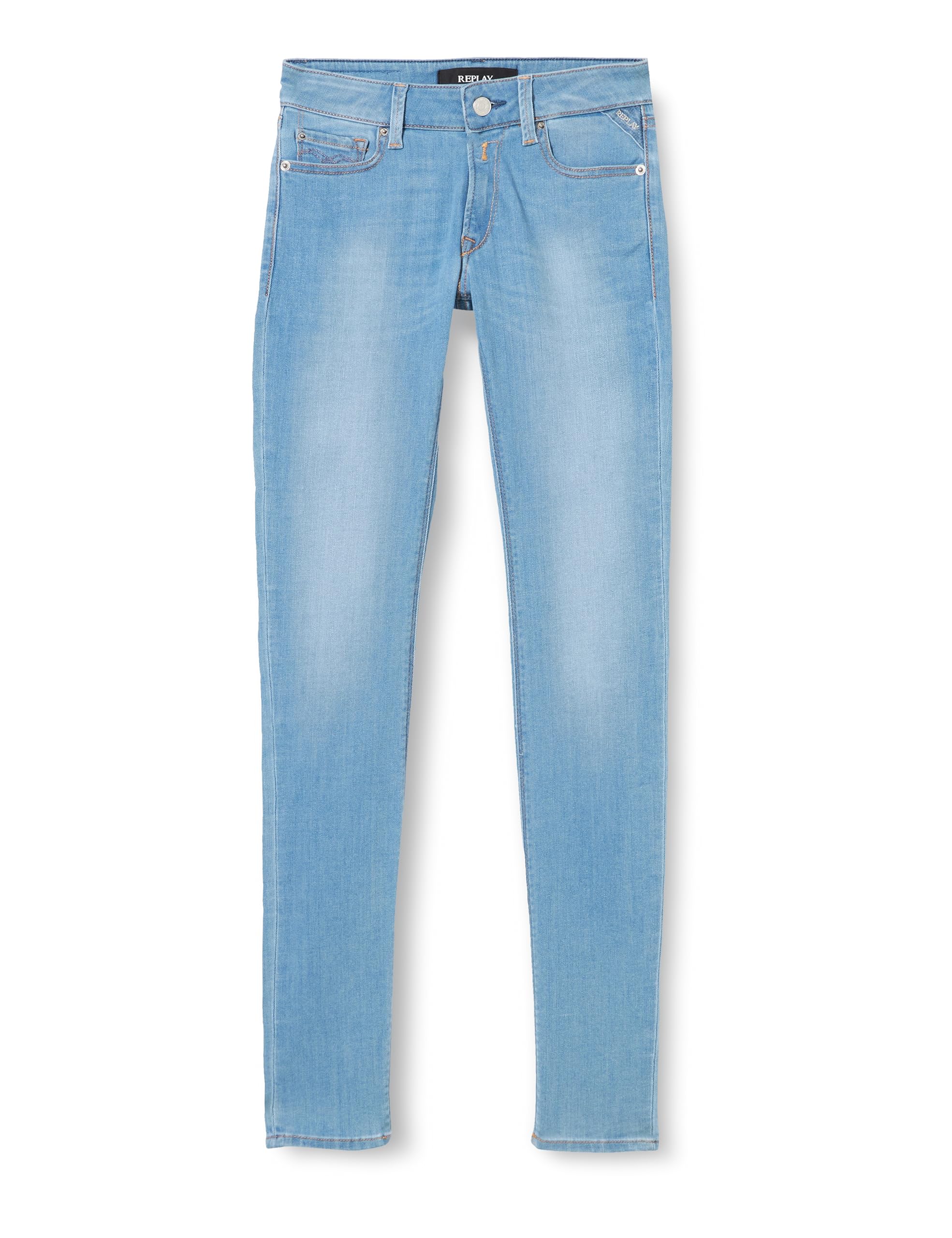 Replay Women's High Waist Skinny Jeans - Stretch Denim Pants for Everyday Comfort | Perfect for Work, Casual Outings & Date Nights