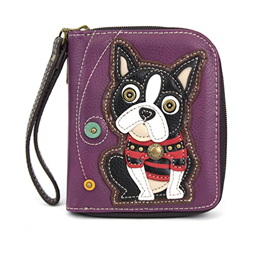Boston Terrier - Purple