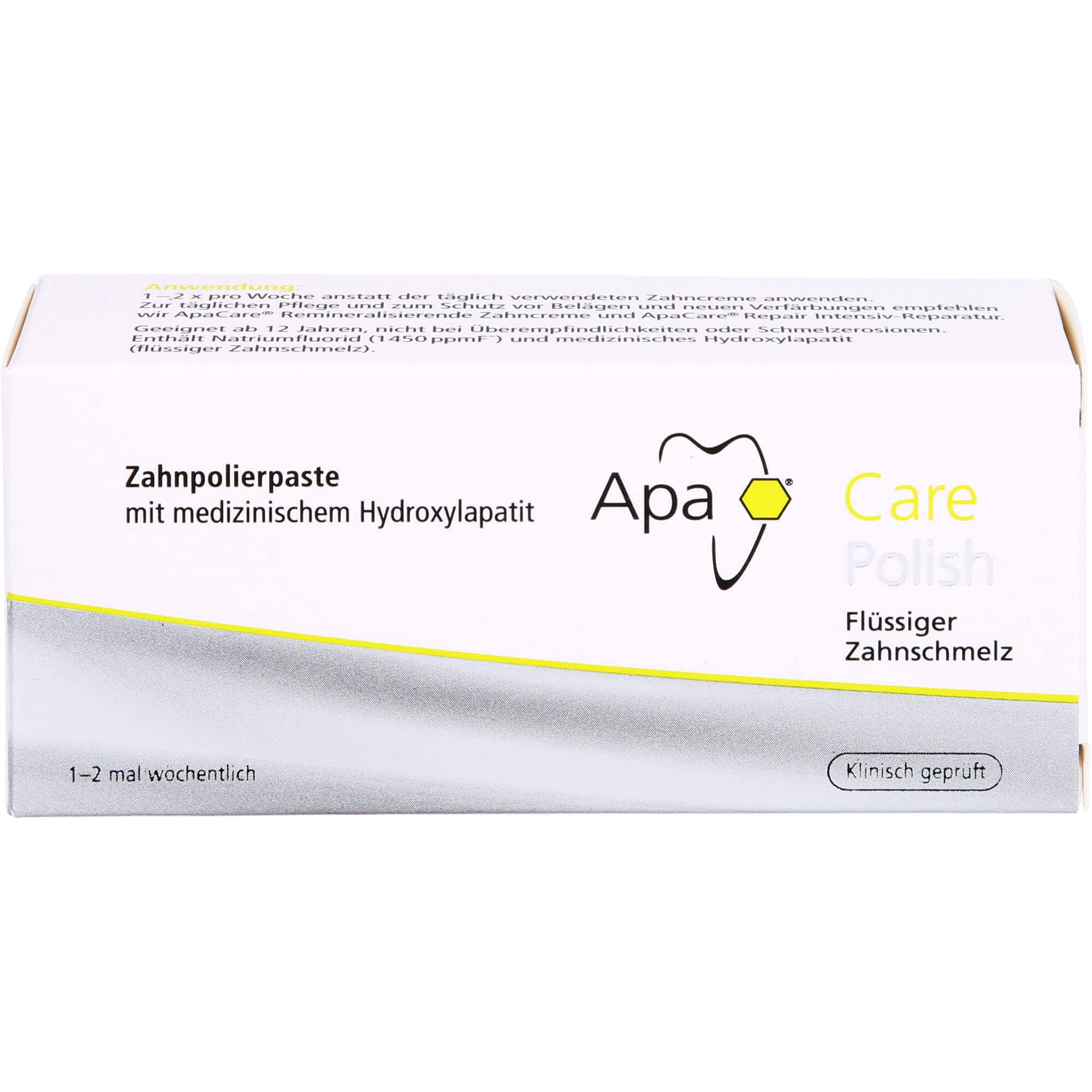 APACARE Dental Polishing Paste 20ml - Professional Teeth Polisher for Dentists & Hygienists - Perfect for Stain Removal & Teeth Whitening After Dental Cleanings