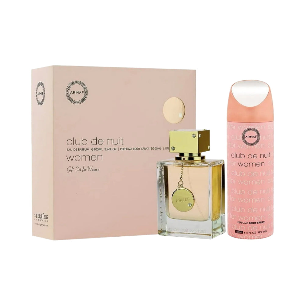 Club De Nuit Femme 2 Piece Eau de Toilette Set - 105ml Perfume for Women | Long-Lasting Fragrance, Perfect for Date Night & Special Occasions