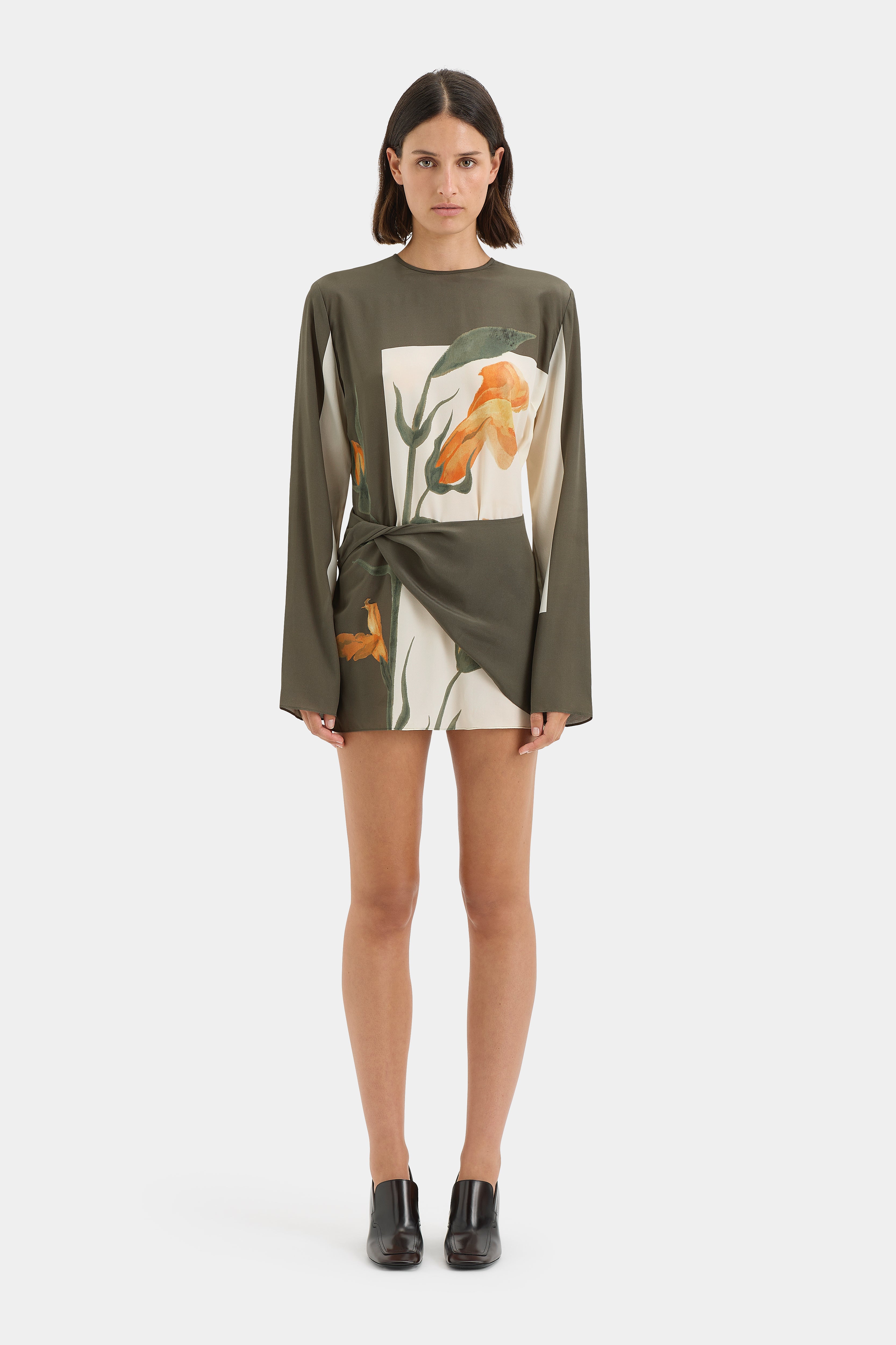 Constance Twist Mini Dress - Elegant Bodycon Party Dress for Women | Perfect for Cocktail Parties, Date Nights & Special Occasions