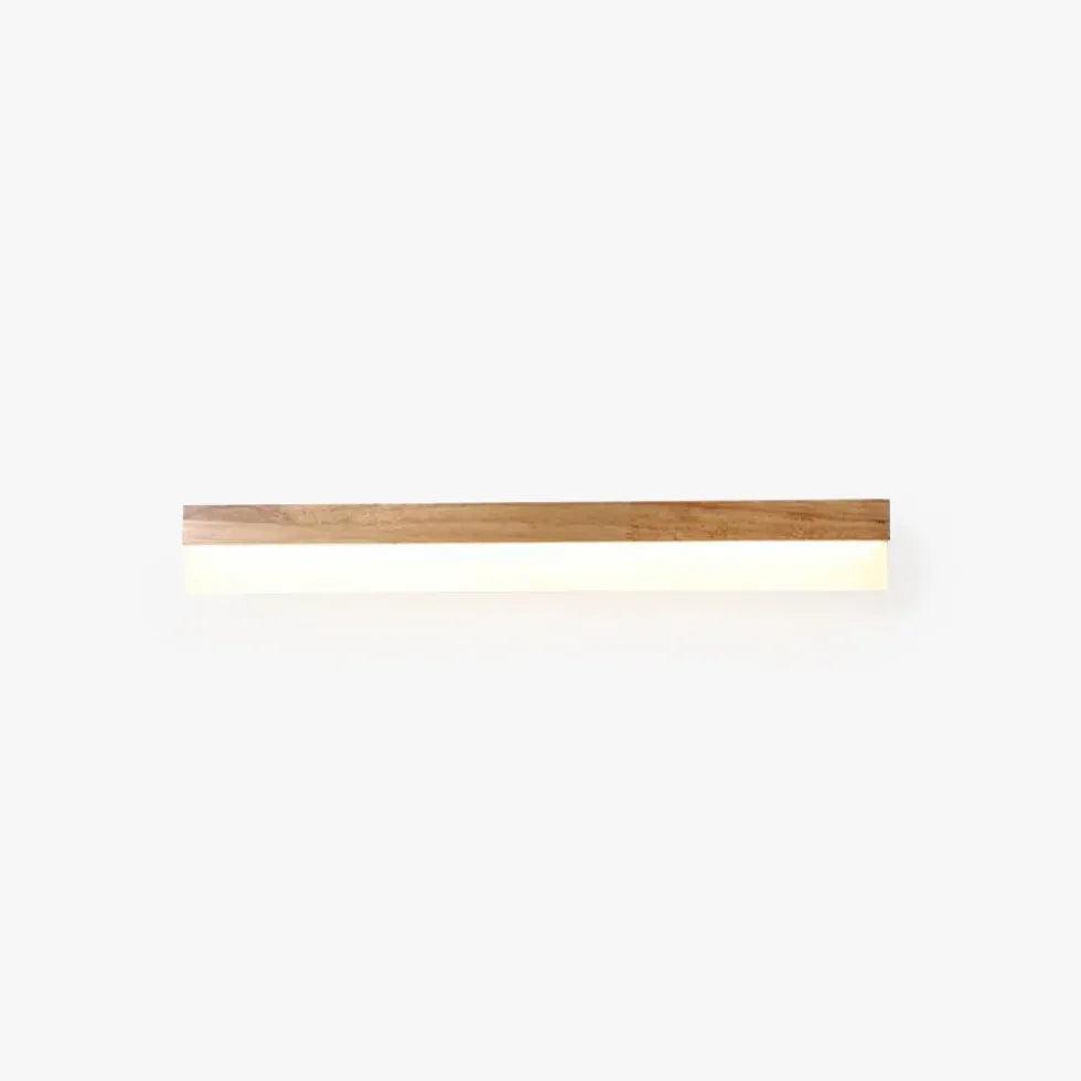 Minimalist Vanity Wooden LED Mirror Lights with Dimmable Touch Control - Perfect for Makeup, Dressing Room & Bathroom Decor