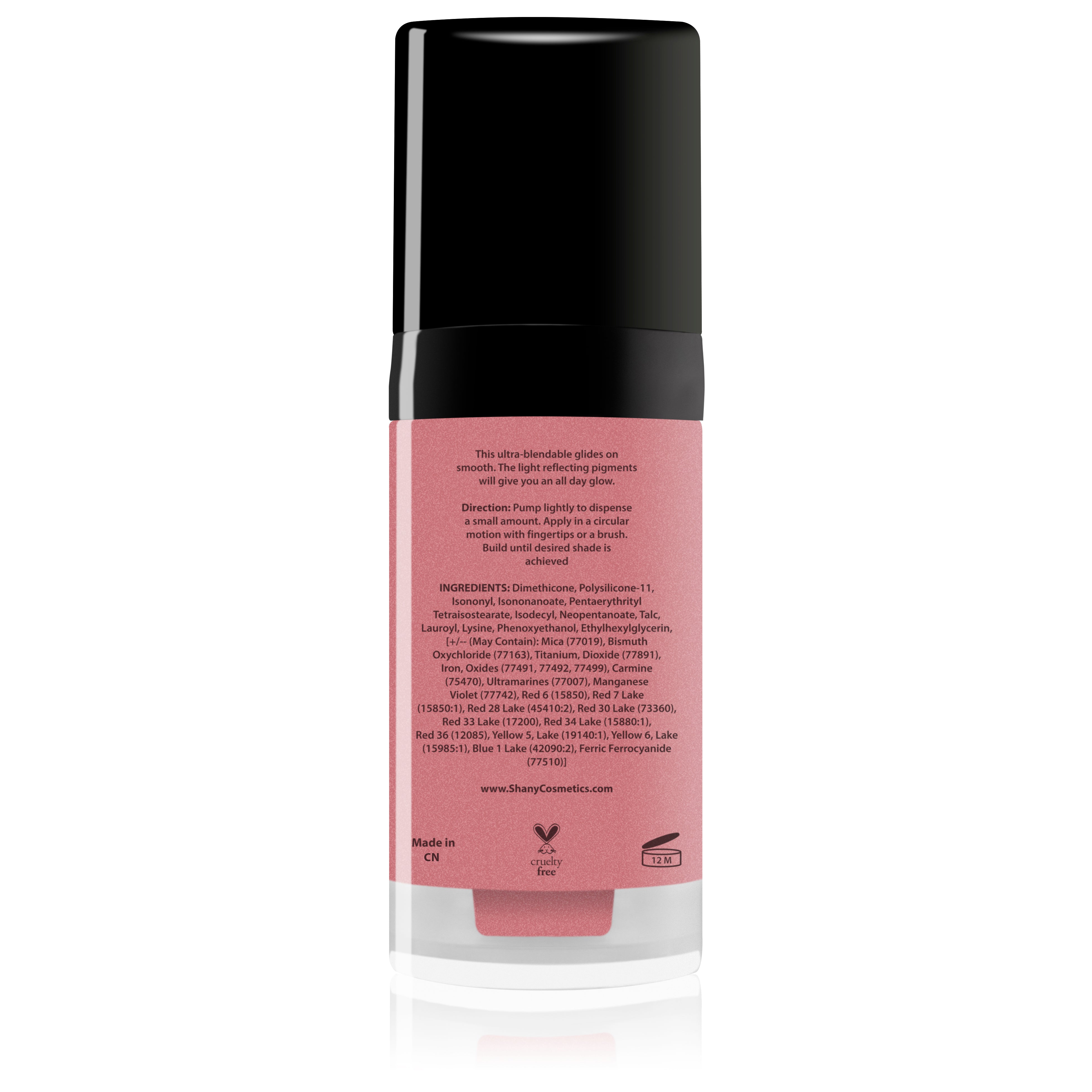Paraben-Free HD Liquid Cream Blush - Long Lasting Natural Makeup for Cheeks | Perfect for Everyday Wear & Special Occasions