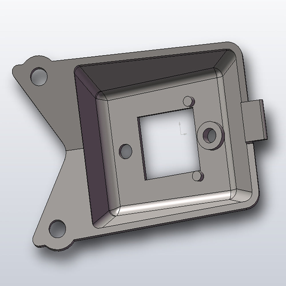 DP2501A 31 LED Holder - ABS Plastic Black Base for LED Strips & Light Bars - Perfect for DIY Lighting, Automotive, and Home Decoration Projects