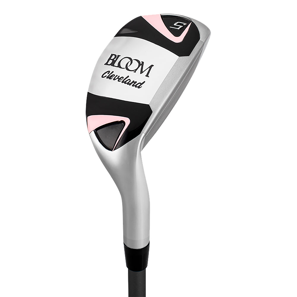 Cleveland Bloom 10-Piece Women's Right Hand Complete Golf Club Set - Perfect for Beginners & Intermediate Female Golfers on the Course