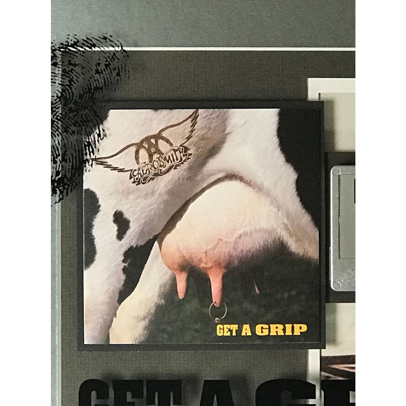 Aerosmith Get A Grip RIAA 2x Platinum Album Award - Official Music Collectible for Fans & Display