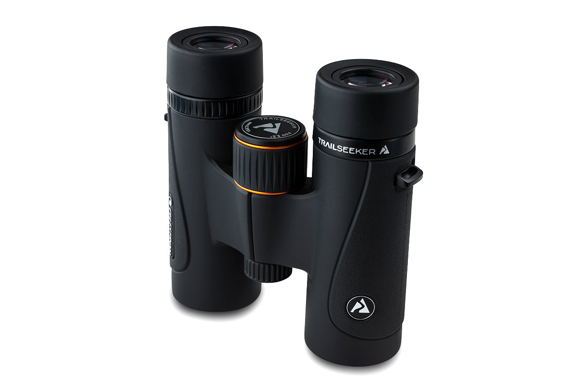 TrailSeeker 10x32mm Roof Binoculars - Compact & Lightweight for Hiking, Bird Watching, and Outdoor Adventures | High-Performance Optics for Clear, Bright Views