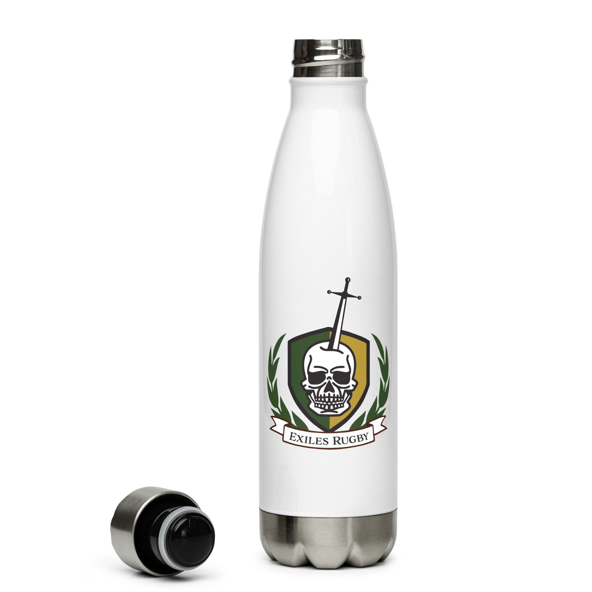 Exiles RFC Stainless Steel Water Bottle - 20oz Insulated Thermos for Hot & Cold Drinks - Perfect for Gym, Hiking, Camping & Outdoor Activities