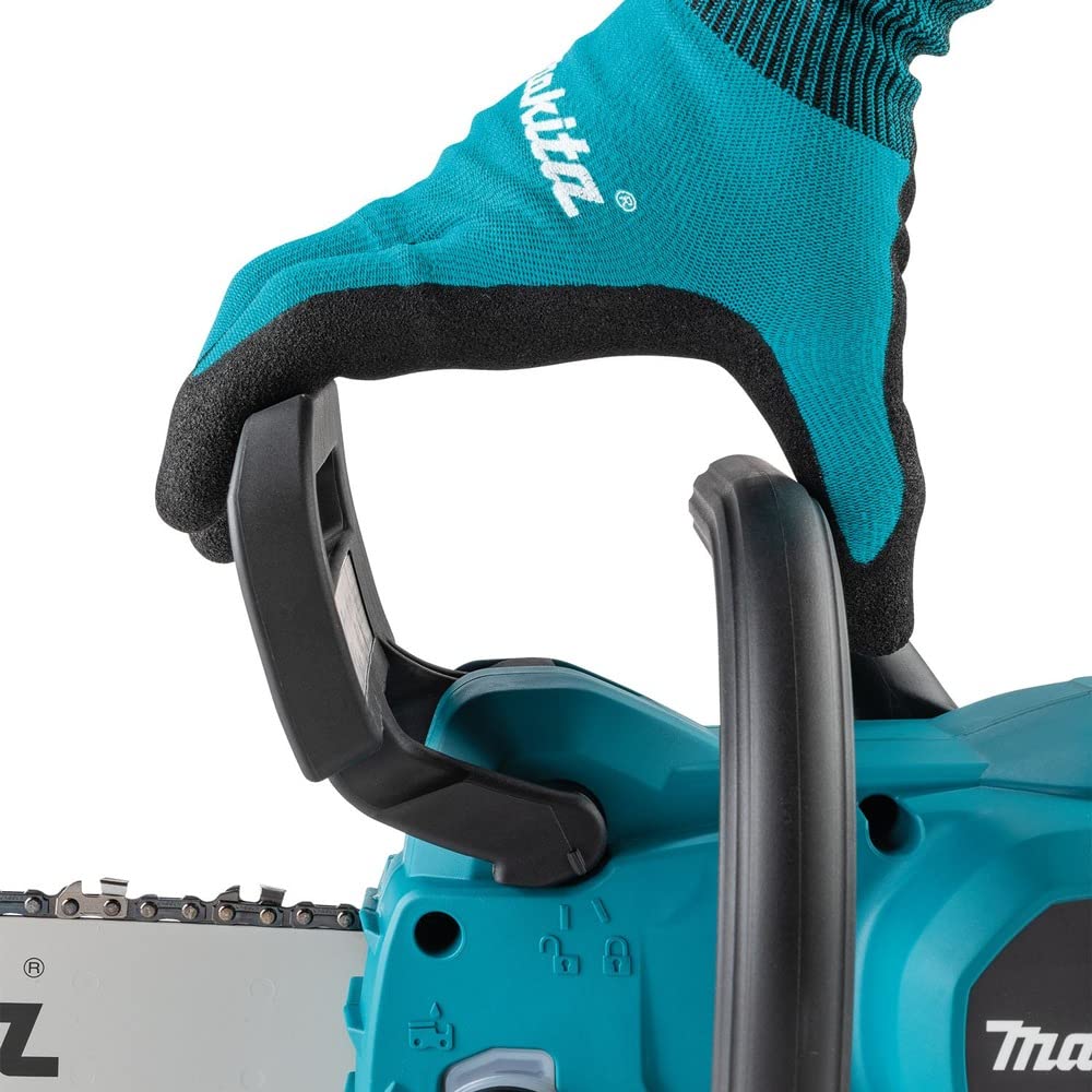 Makita XCU11SM1 18V LXT® Brushless Cordless Chainsaw Kit with 14-Inch Bar & 4.0Ah Battery - Lightweight Electric Chainsaw for Tree Trimming, Wood Cutting, and Yard Maintenance