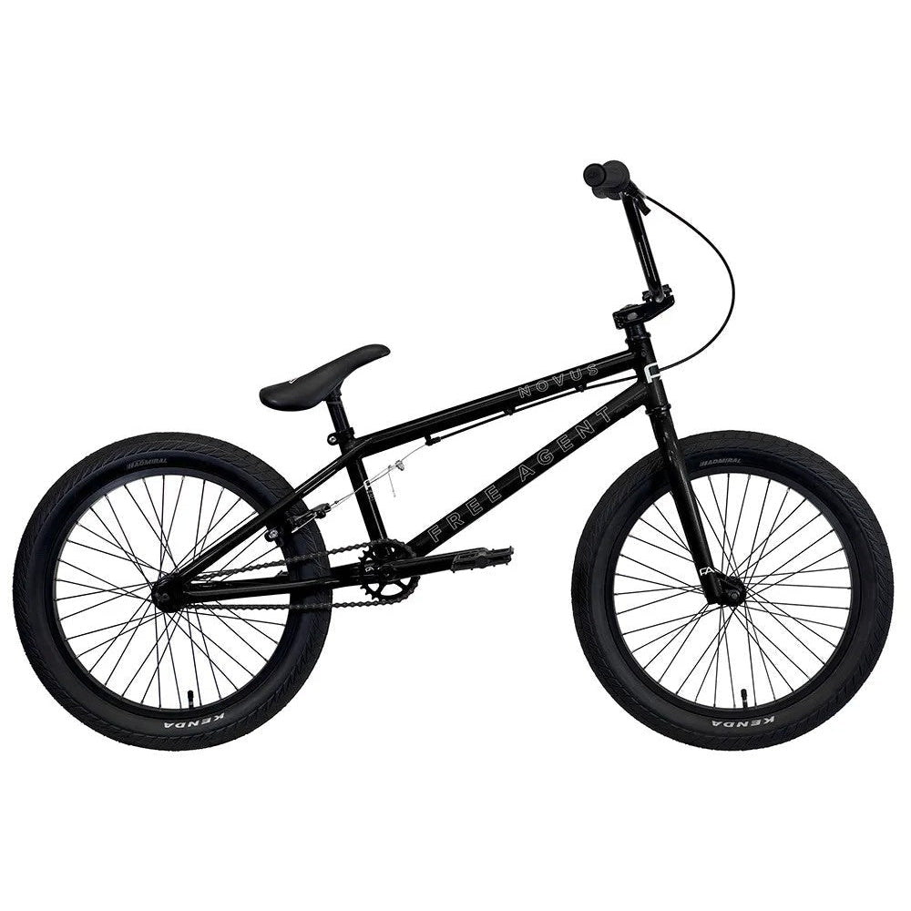 Free Agent 2023 Novus BMX Bike - Lightweight Aluminum Frame, Durable Alloy Wheels for Stunt Riding & Street Tricks - Perfect for Beginners & Pro Riders