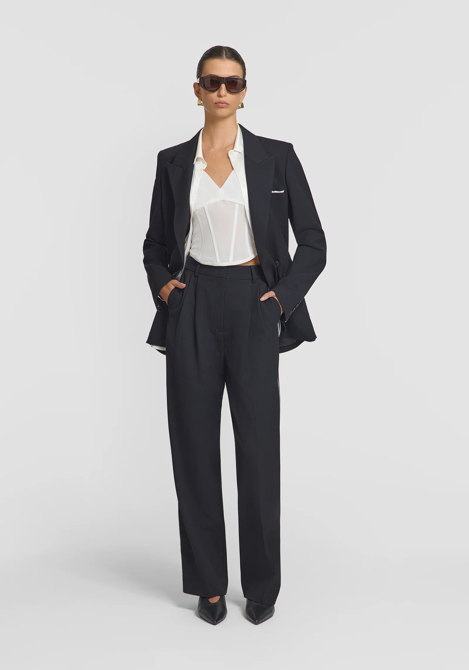 Stylish Billboard Blazer for Women - Trendy Office & Party Wear - Perfect for Business Meetings, Cocktail Events & Night Out
