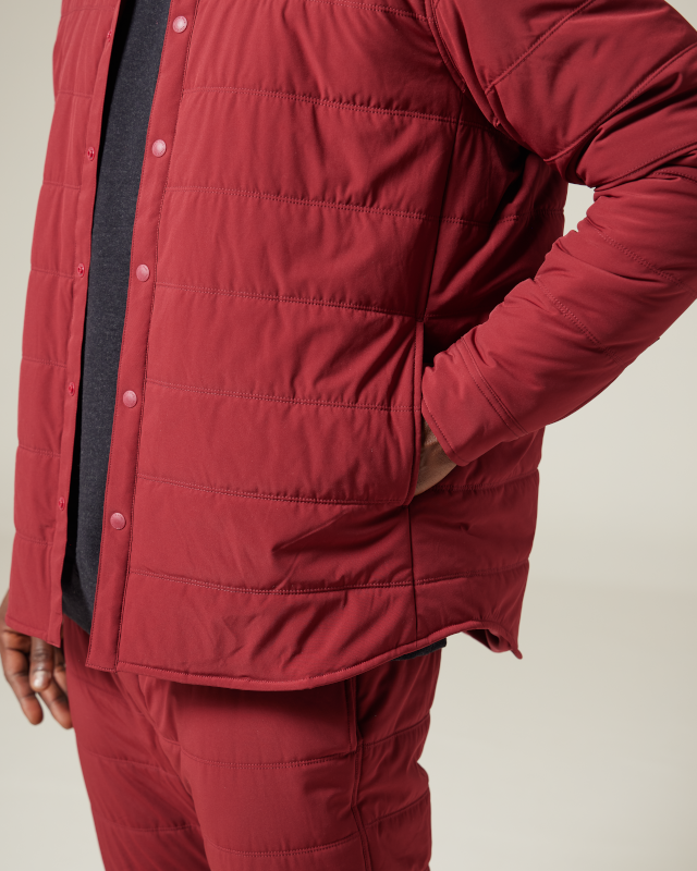 Flexible Insulated Shirt for Men & Women - Lightweight Thermal Base Layer for Cold Weather - Outdoor Hiking, Skiing, Camping & Winter Sports