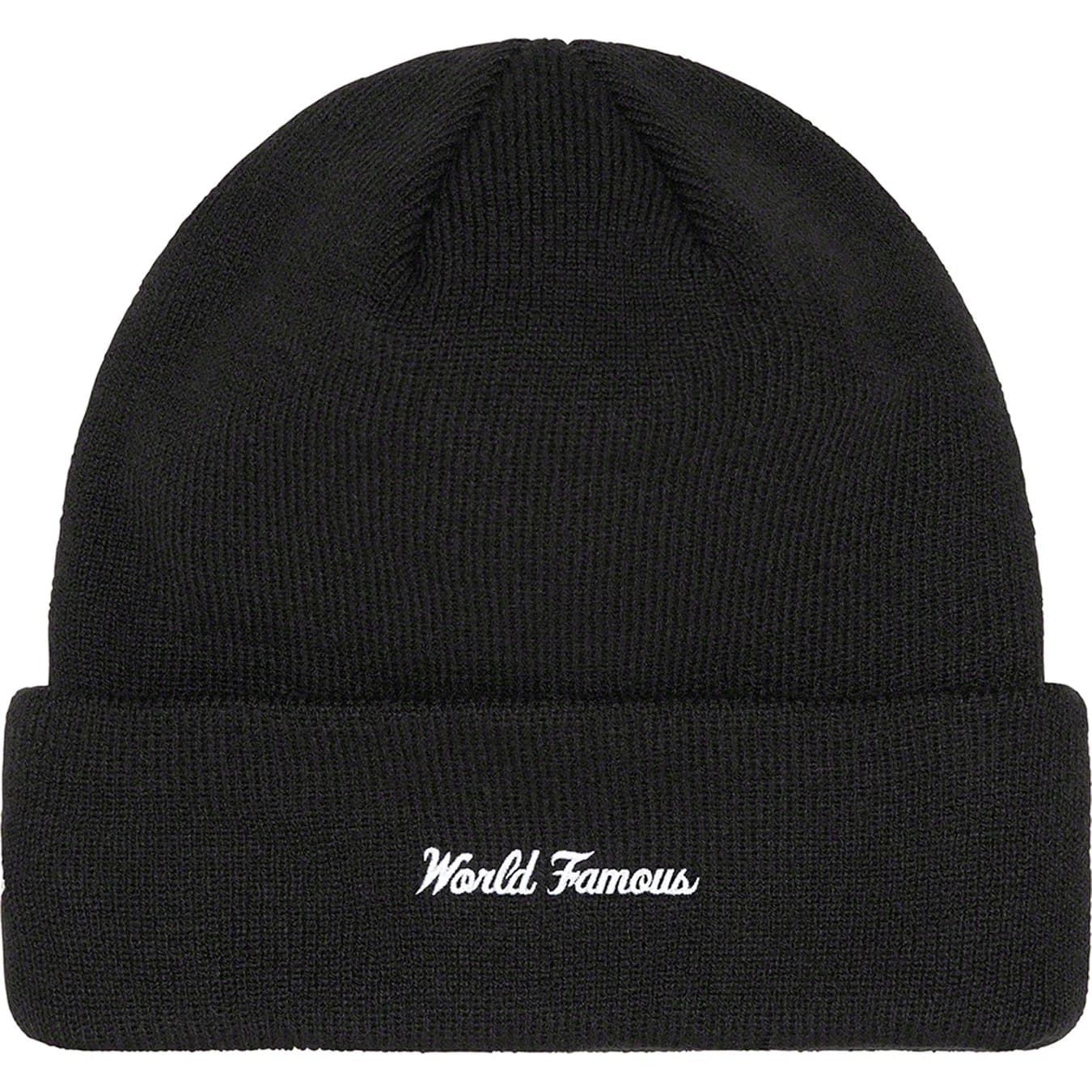 Supreme New Era Box Logo Beanie - Black Winter Hat for Men & Women - Streetwear Fashion Accessory for Cold Weather & Urban Style