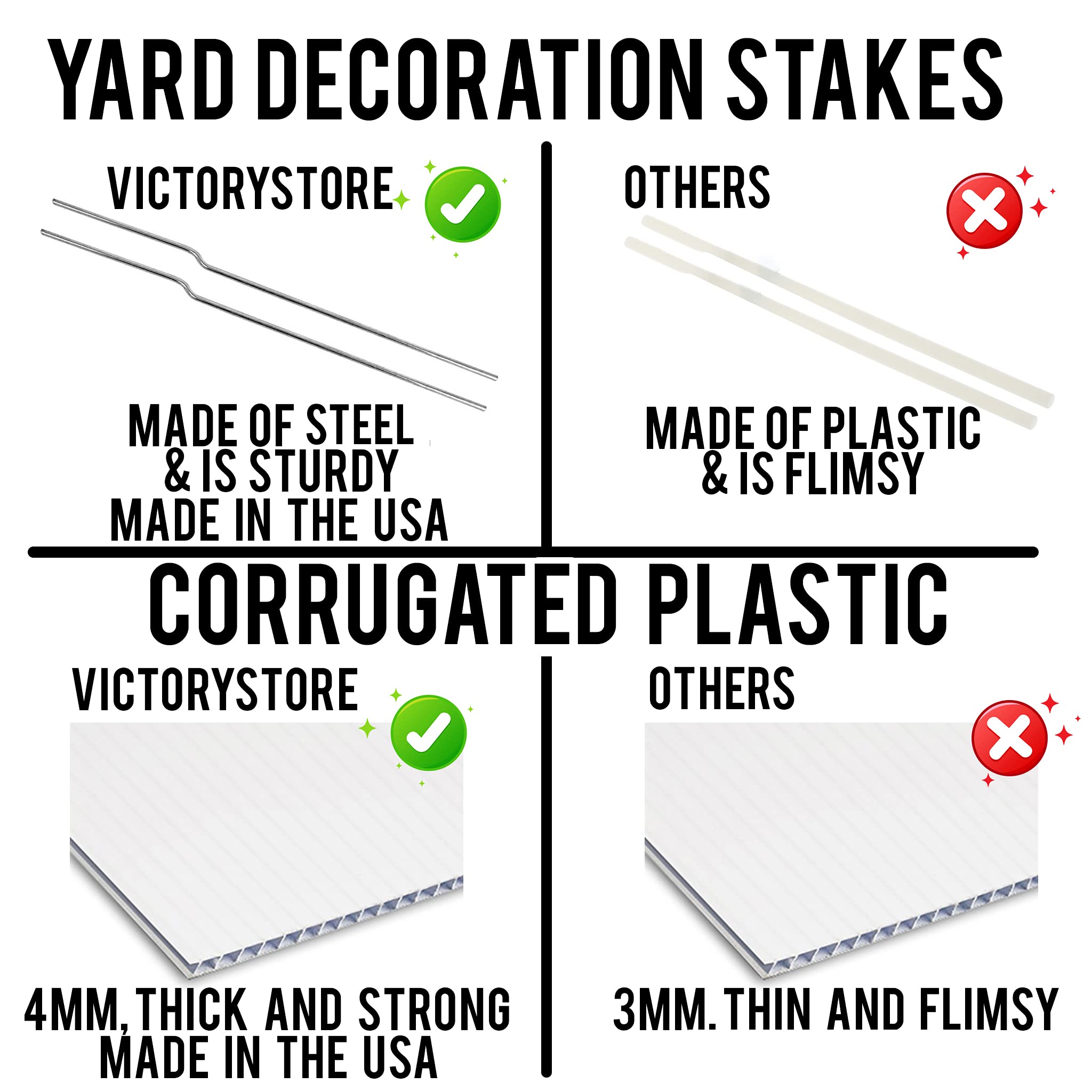 Feliz Cumpleaños Happy Birthday Yard Sign - 20 Inch Large Outdoor Letters with Stakes, Waterproof Corrugated Plastic Birthday Decoration for Lawn, Garden Parties & Spanish Themed Celebrations