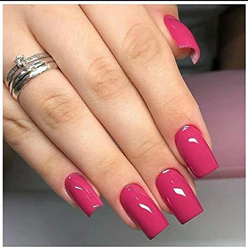 PERPAA® 12 Colors Long-Lasting Quick-Dry Gel Nail Polish Set - Maroon, Nude, Red, Deep Red, Pink, Black, Clear, White, Purple, Gray | Salon Quality DIY Manicure at Home | Perfect for Parties, Weddings, Holidays & Everyday Wear
