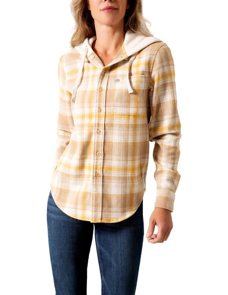 Kimes Ranch Women's Adjustable Delano Hoodie - Soft Fleece Pullover with Drawstring Hood for Casual Wear & Outdoor Activities