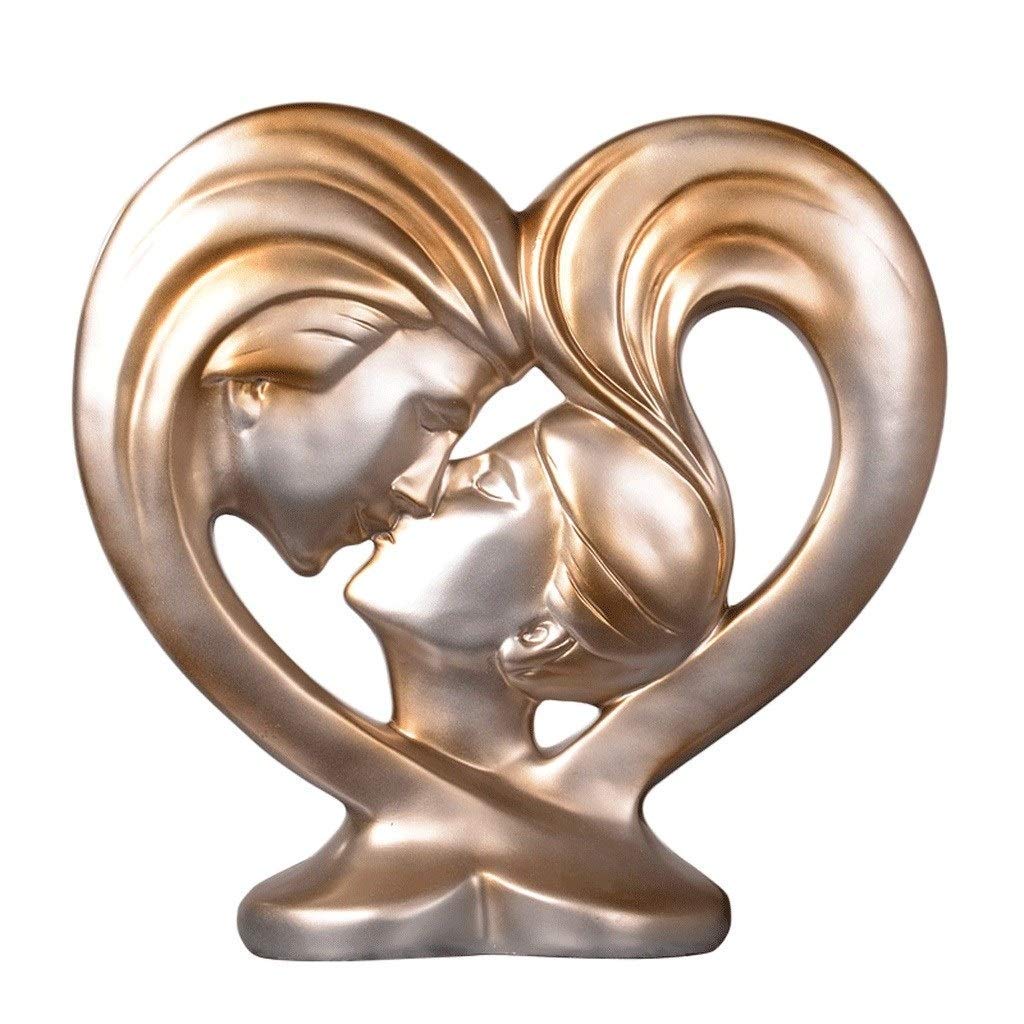 Abstract Resin Sculpture - Modern Home Decor for Living Room, Wedding & Office | Handcrafted Statue, Unique Gift & Artistic Decoration for Interior Design