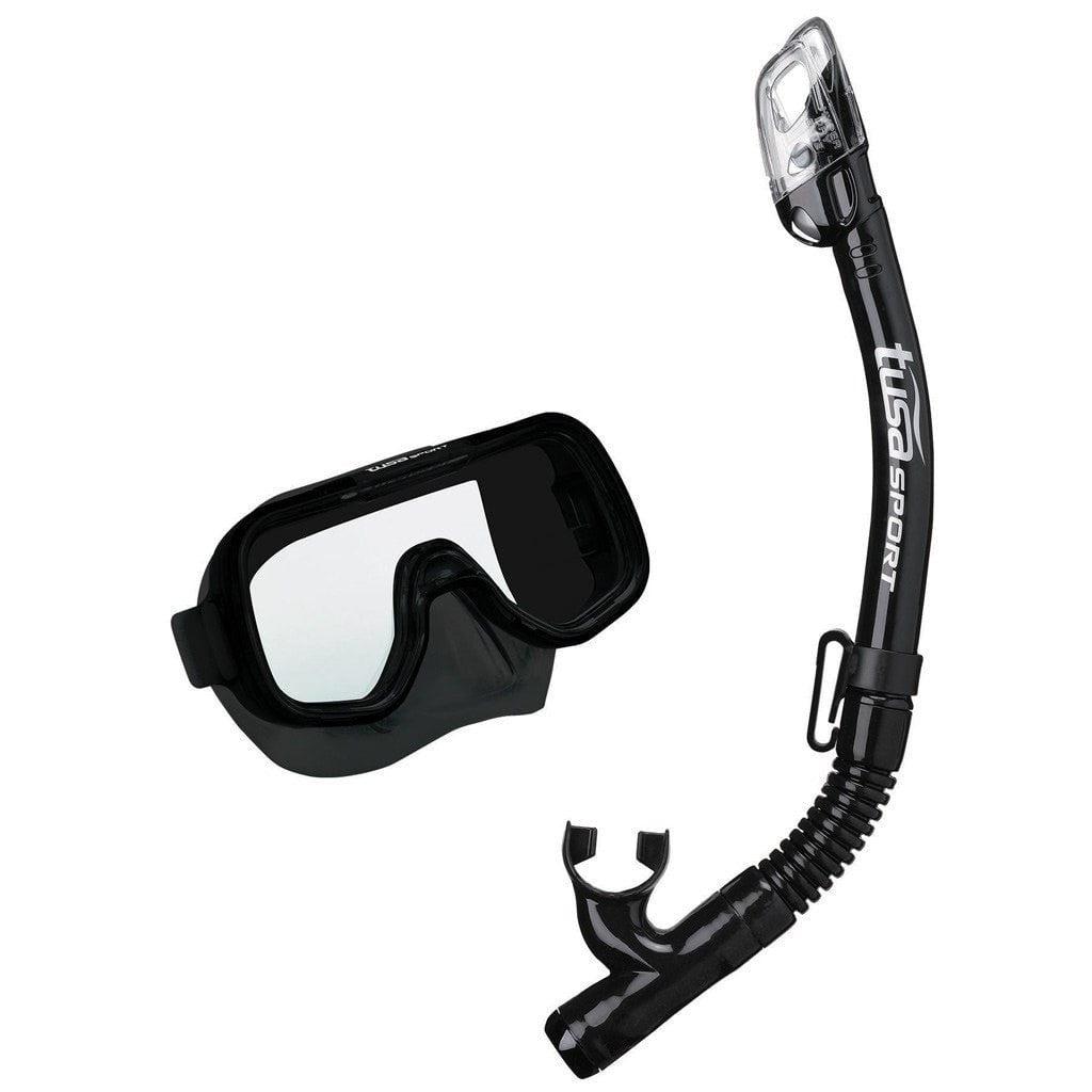 TUSA Mini Kleio Junior Mask and Snorkel Set for Kids - Comfortable Snorkeling Gear for Children - Perfect for Pool, Beach & Ocean Adventures