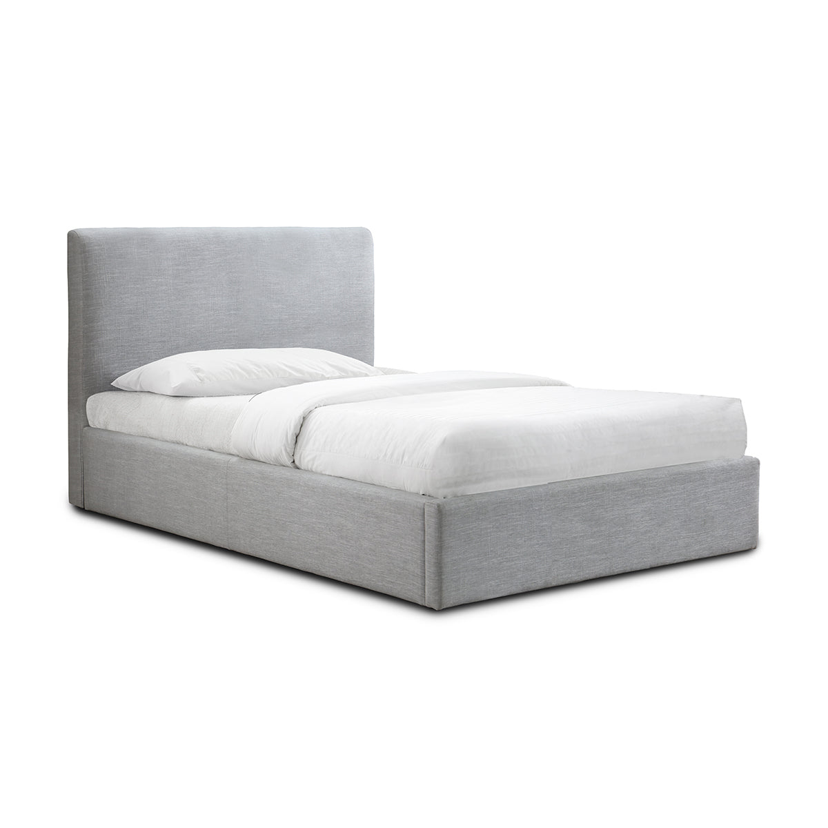 Premium Dane Fabric King Single Bed - Soft, Durable & Comfortable for Adults & Teens - Perfect for Guest Rooms, Dorms & Small Spaces