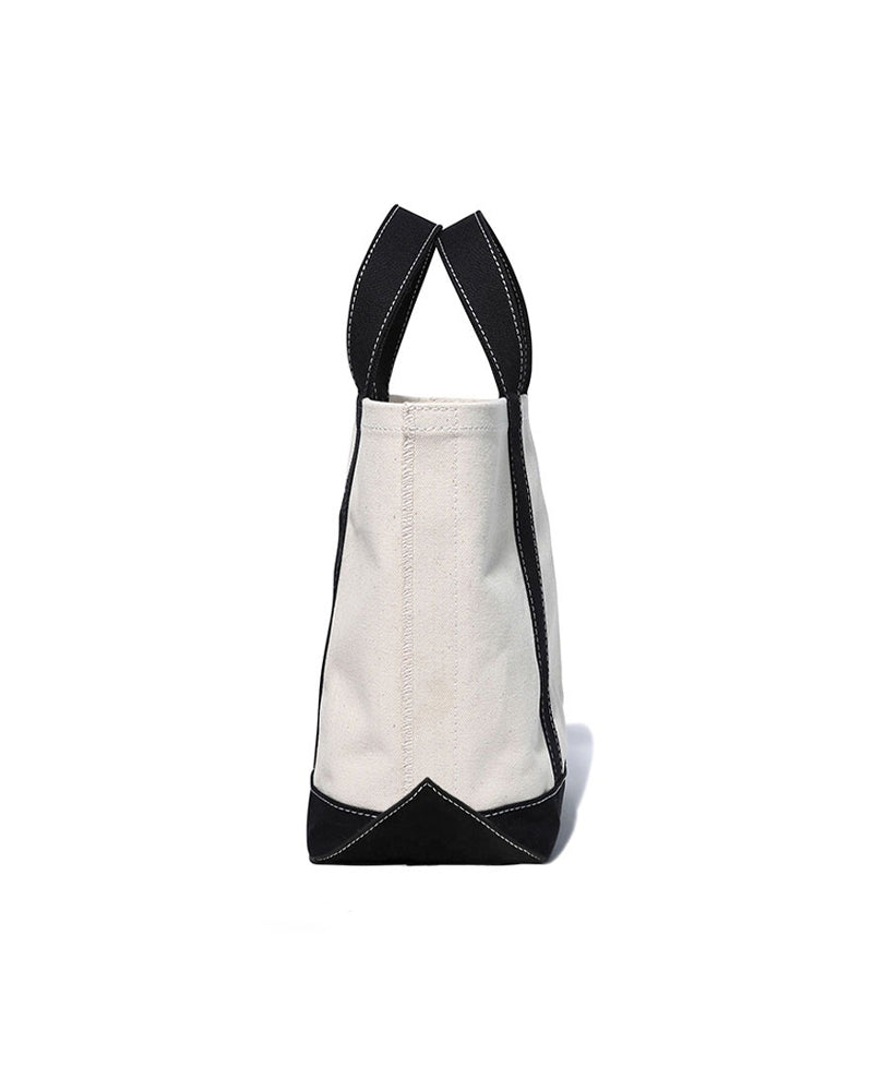 Small Canvas Noasobi Tote Bag - Lightweight & Durable Eco-Friendly Shopper for Beach, Grocery & Daily Use