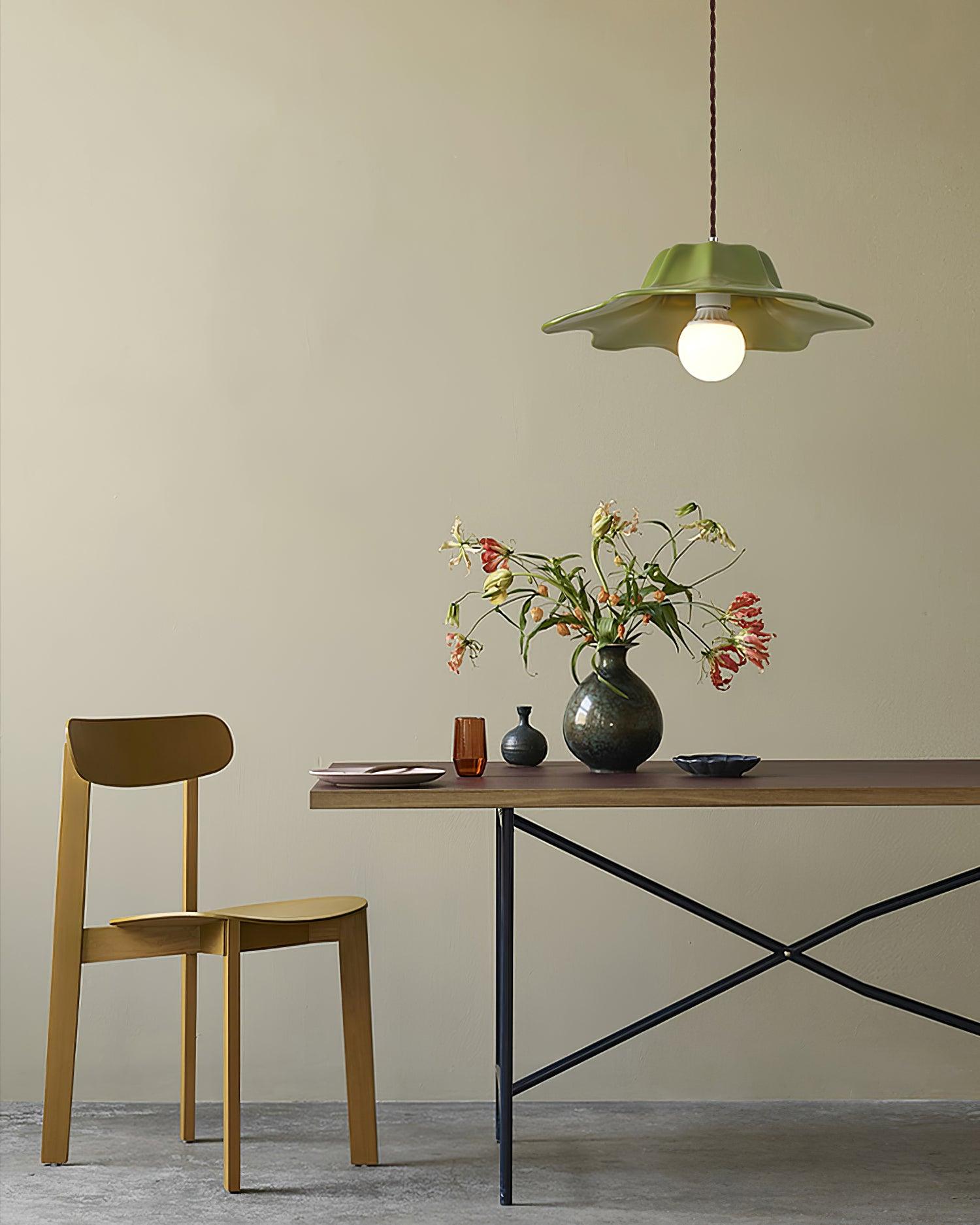 Modern UFO Alien Pendant Light Fixture - Unique Sci-Fi Ceiling Lamp for Living Room, Bedroom, or Dining Room Decor - Perfect for Home, Office, and Cafe Lighting