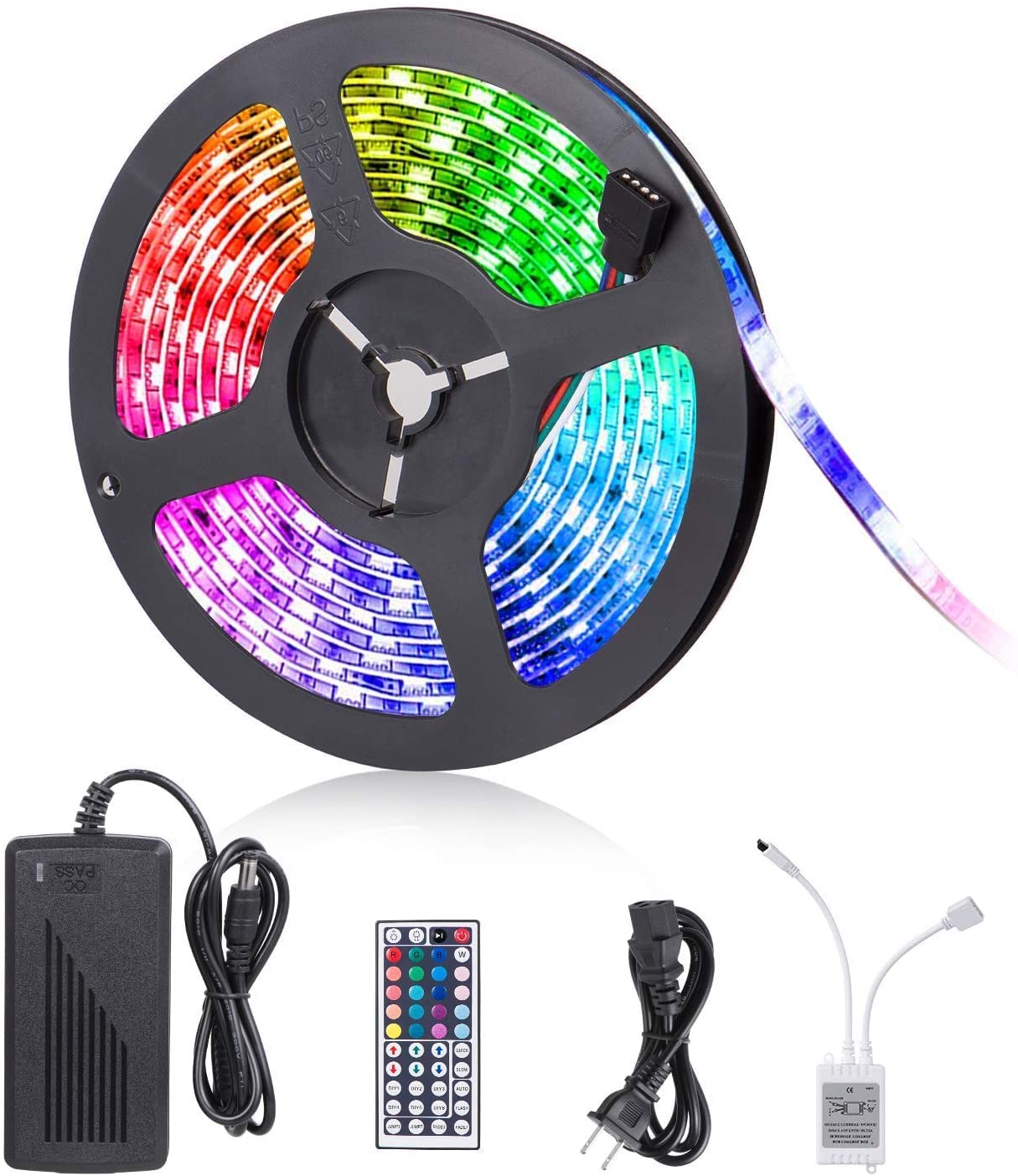 Waterproof LED String Lights 44Ft 120 LEDs for Bedroom Garden Party Decor