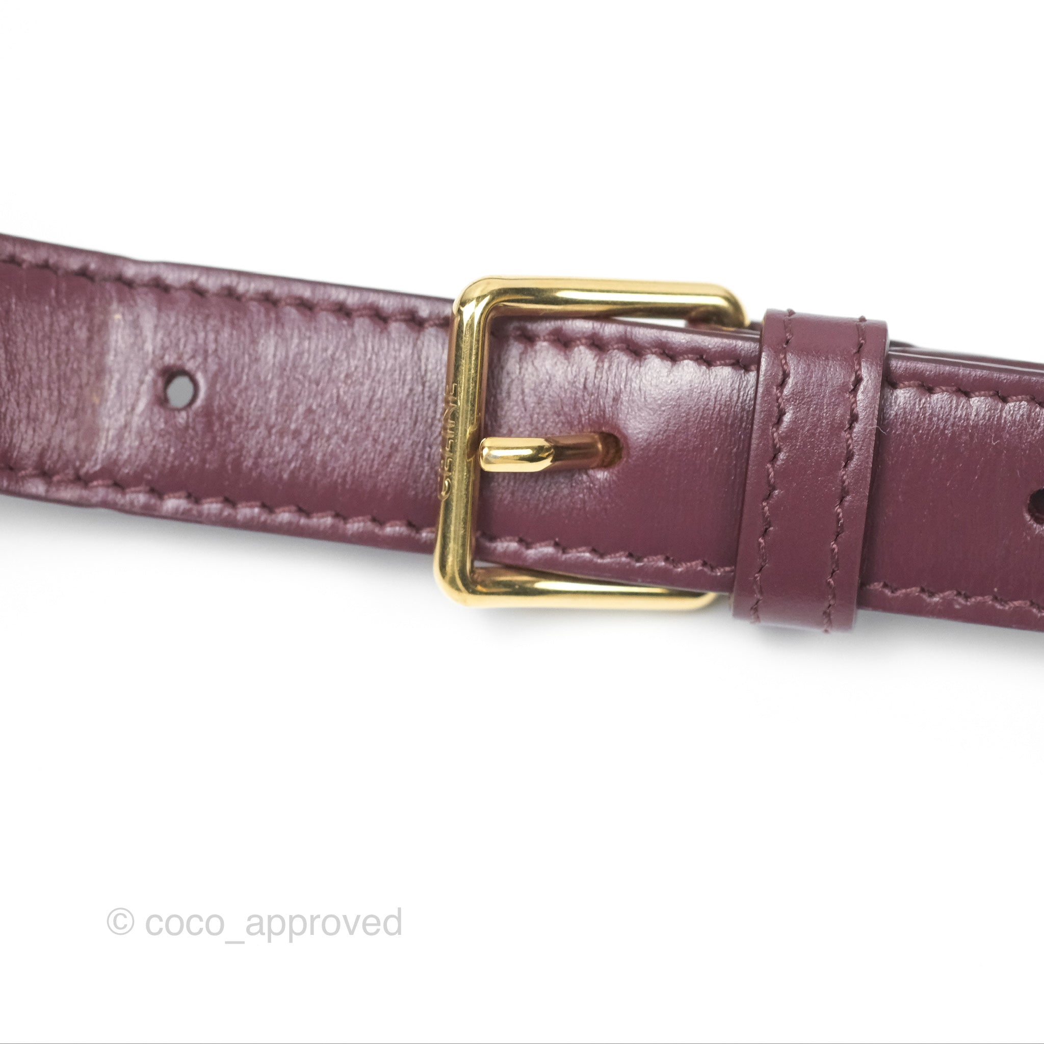Celine Medium Triomphe Bag in Acai Burgundy Shiny Calfskin Leather - Luxury Crossbody Purse for Women, Perfect for Work, Travel & Evening Events