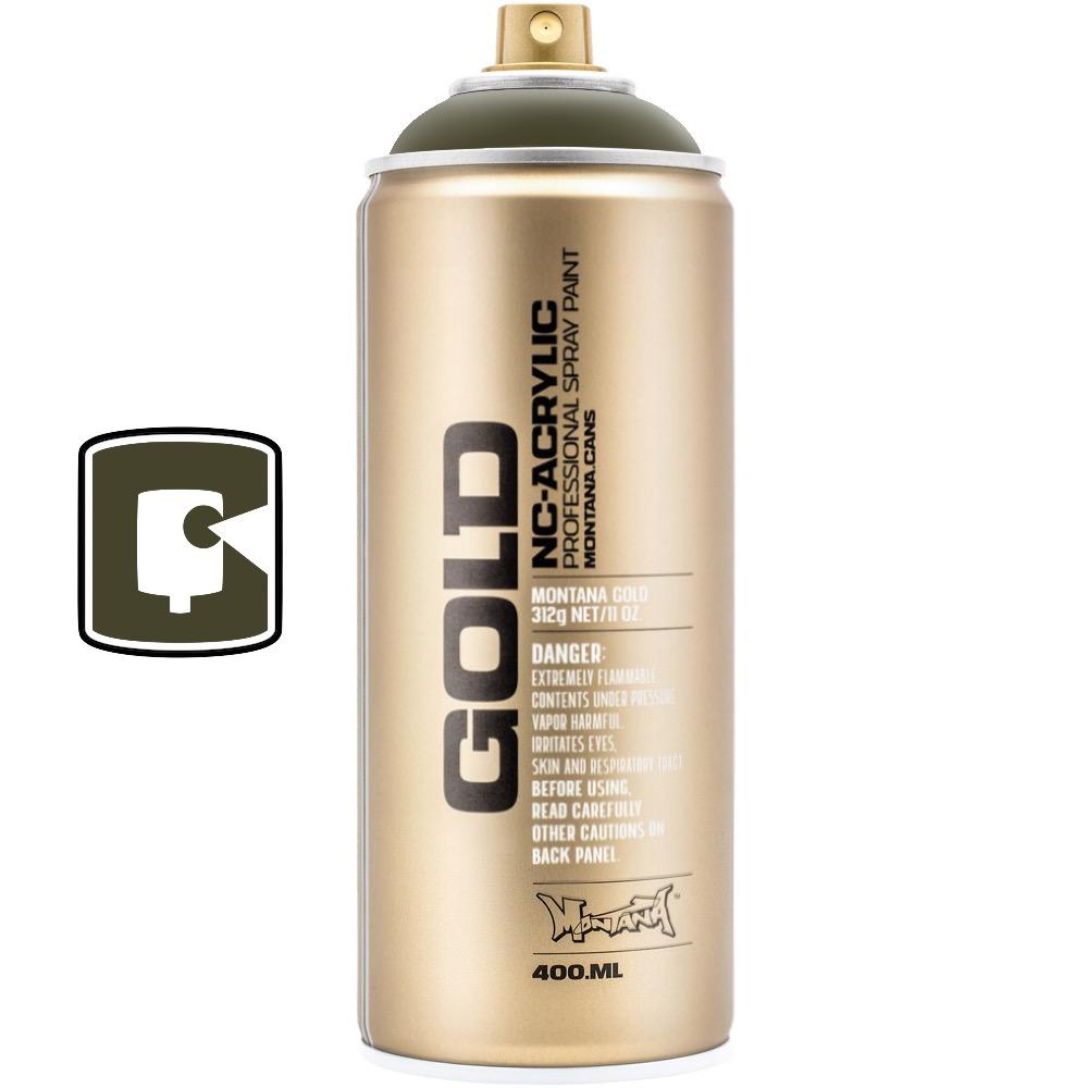 Montana Gold 400ML Spray Paint - High Coverage, Vibrant Colors for Graffiti, DIY Projects & Artwork - Perfect for Outdoor & Indoor Use